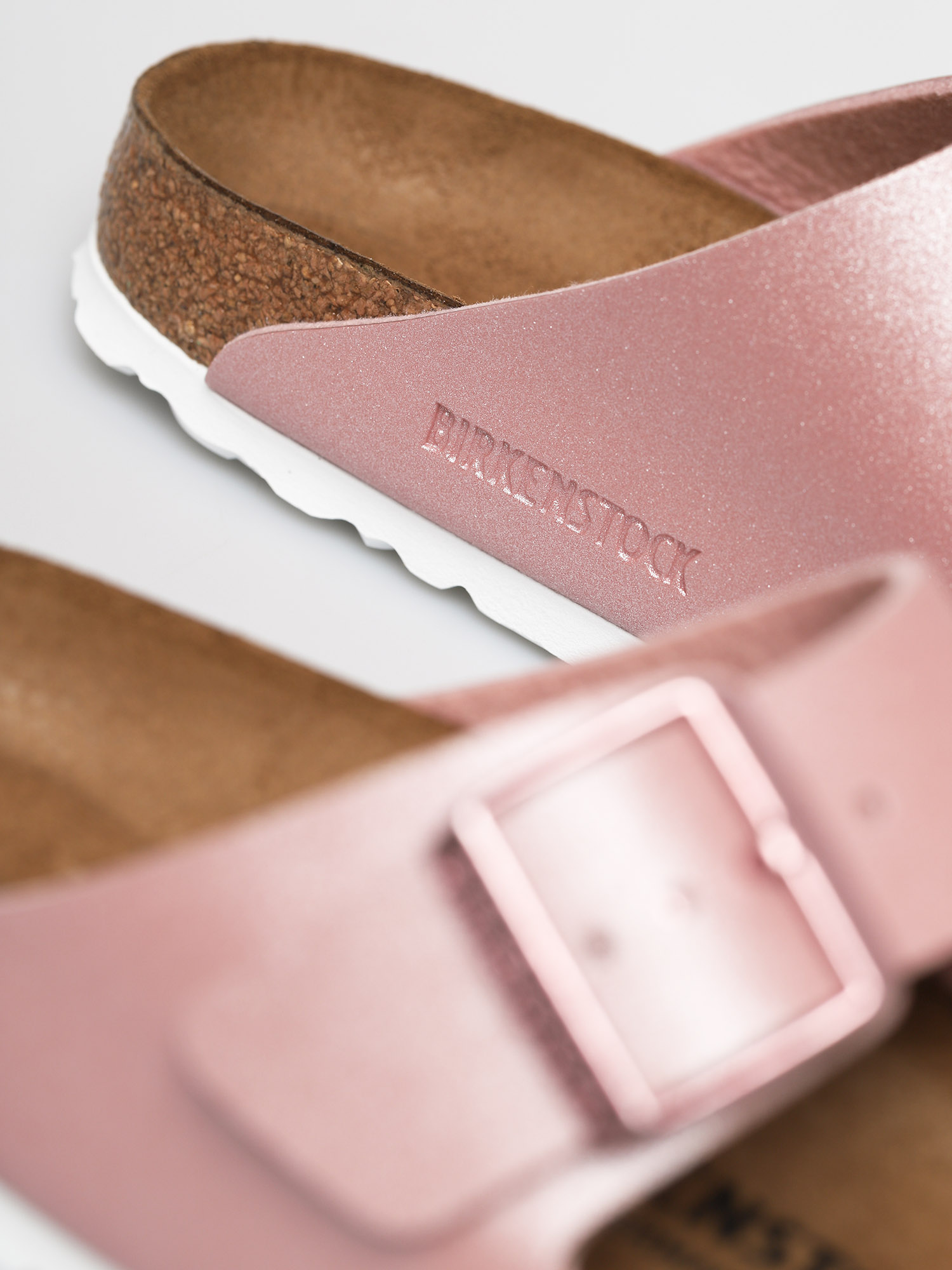 Birkenstock Arizona Narrow Sandalen Wmn (icy metallic old rose)