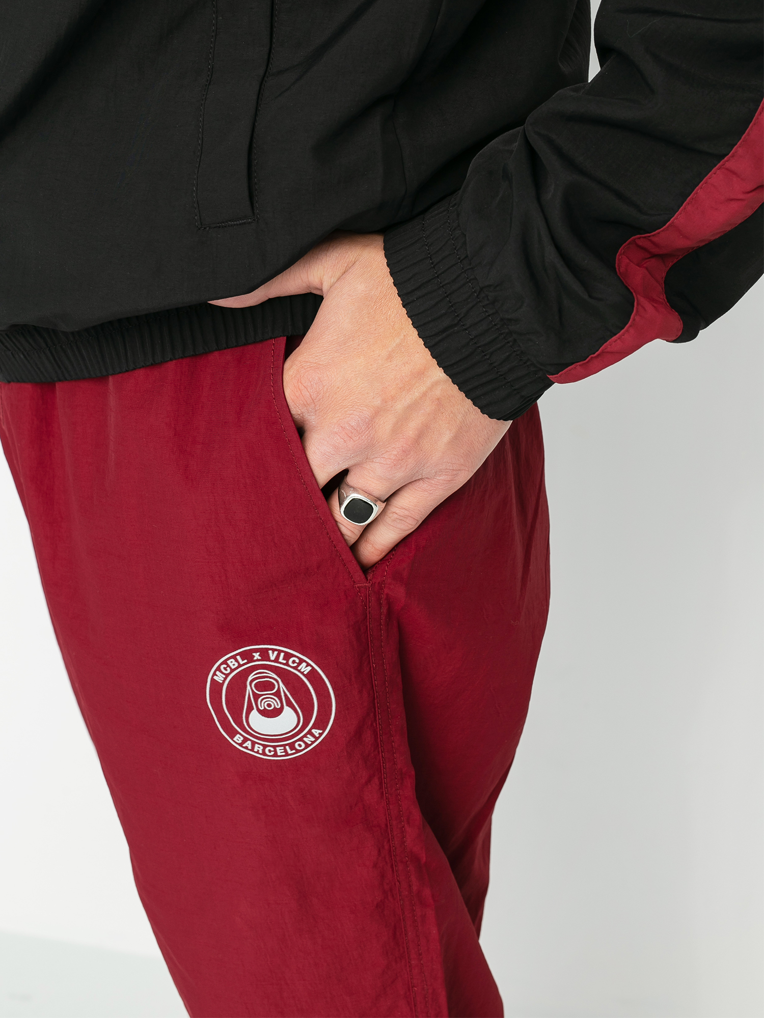 Volcom X Macba Life Track Pants (cabernet)