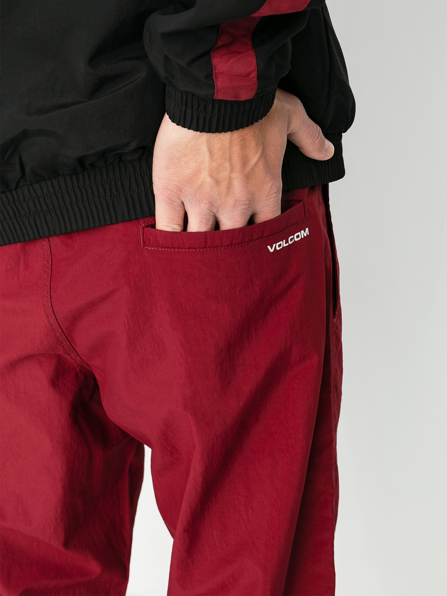 Volcom X Macba Life Track Pants (cabernet)