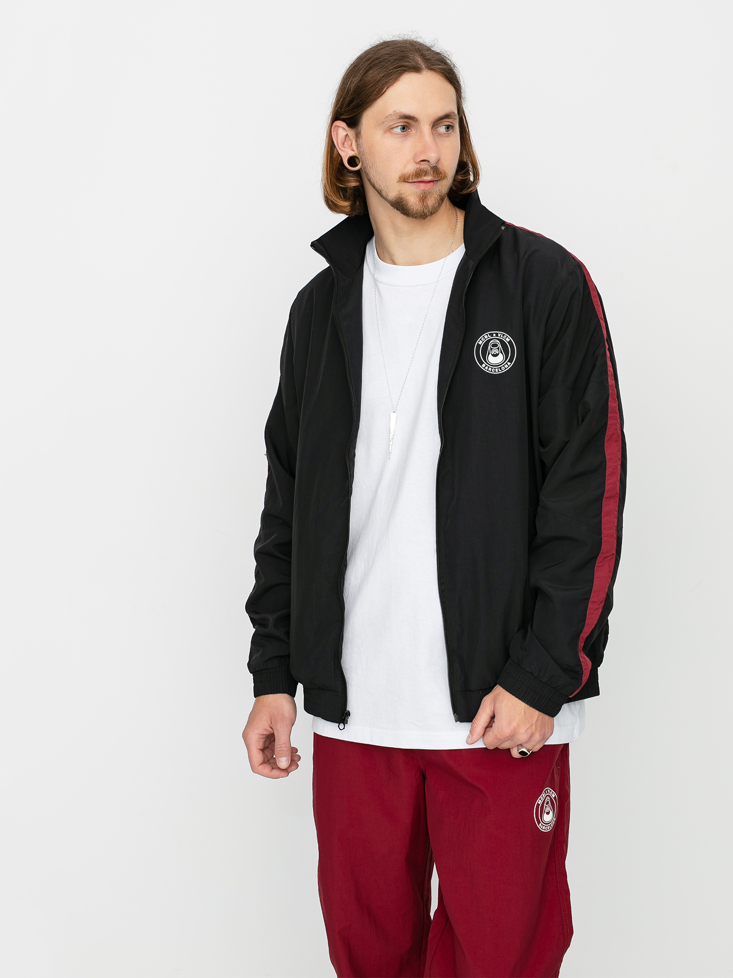 Volcom X Macba Life Track Jkt Jacket (black)