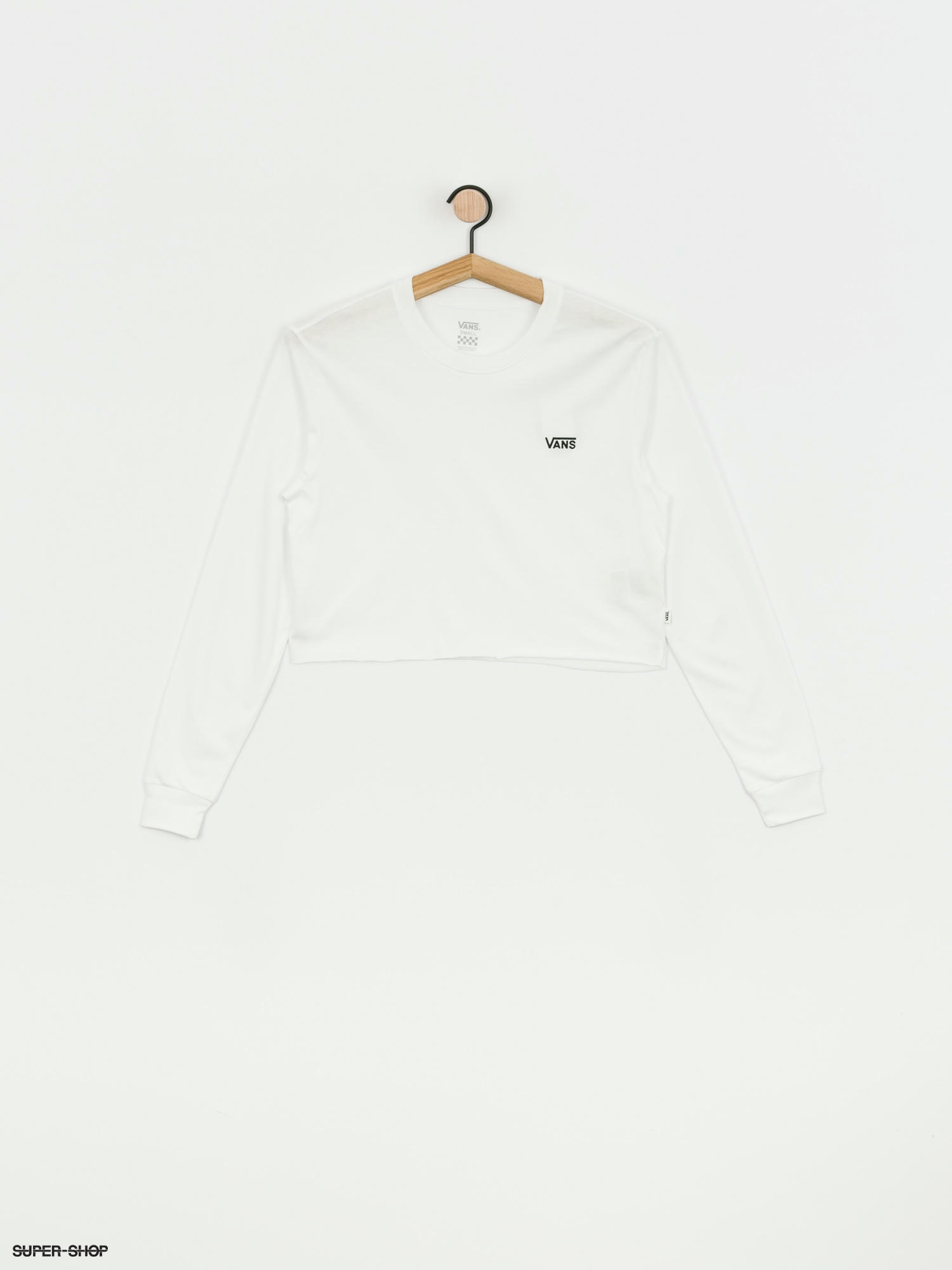 vans black and white long sleeve