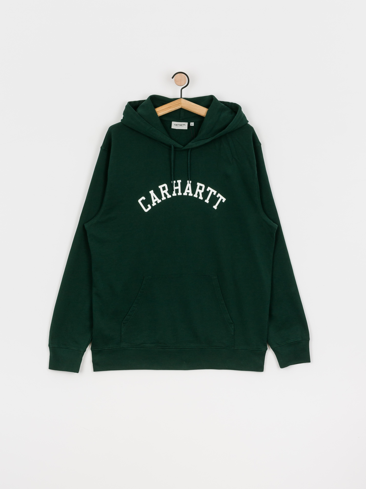 Carhartt WIP University HD Hoodie green bottle green white