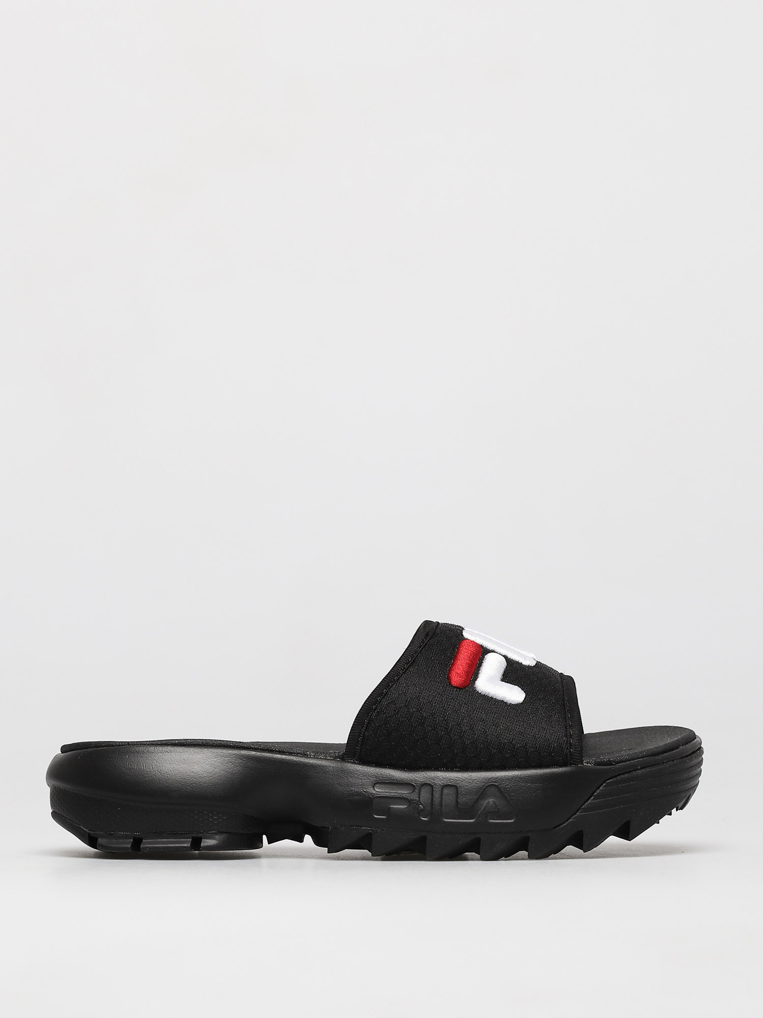 Fila black on sale flip flops