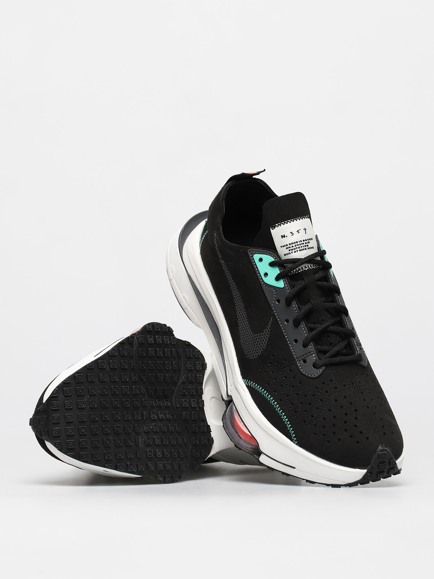 Nike Air Zoom Type Shoes (black/summit white menta orange trance)