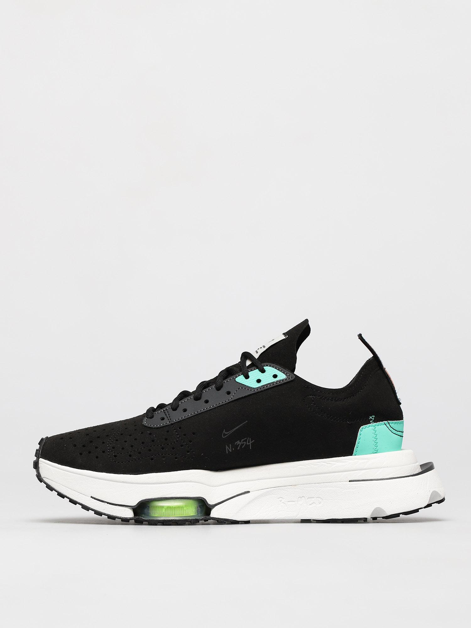 nike zoom type black summit white menta orange trance