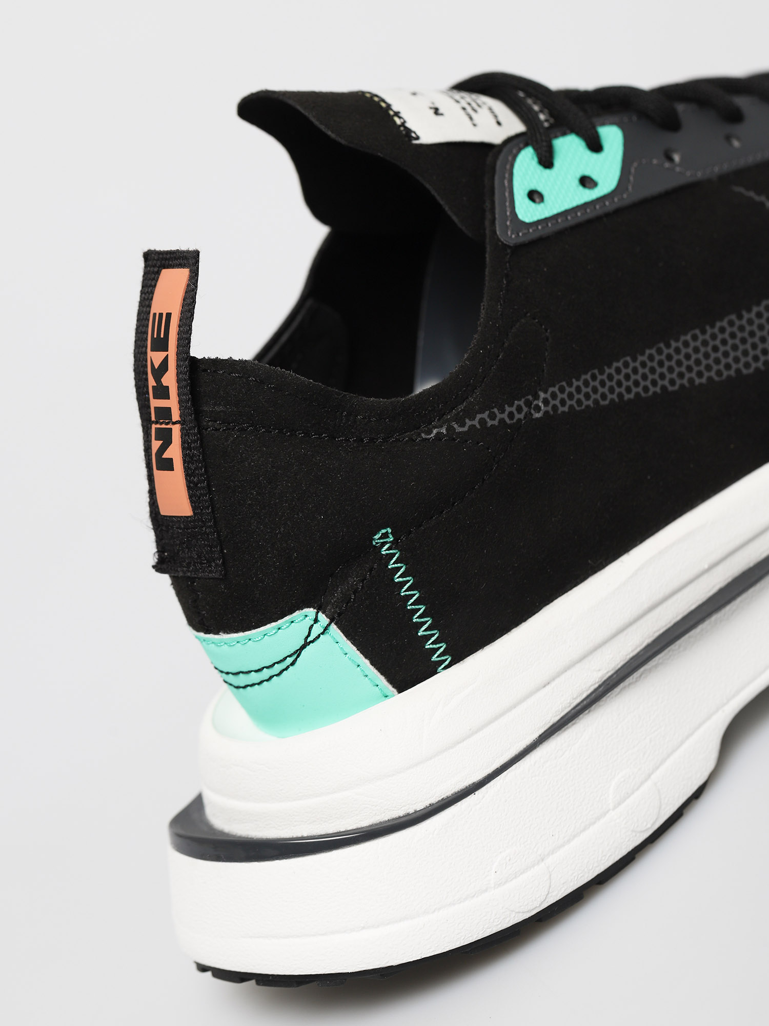 nike zoom type black summit white menta orange trance