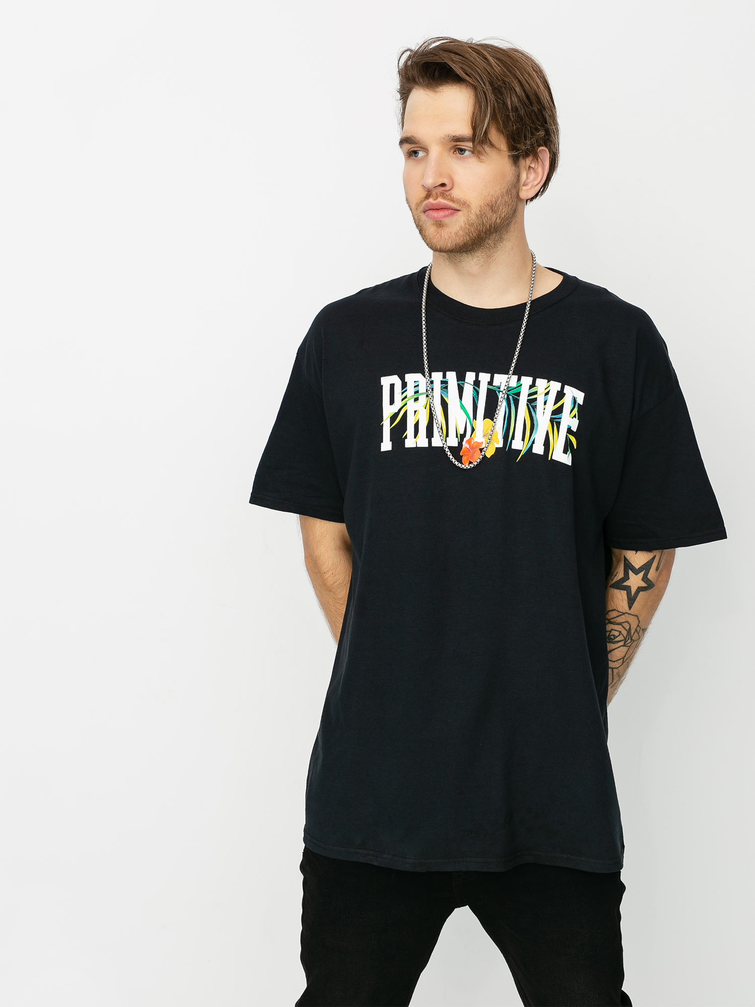 Primitive Palms T-shirt (black)