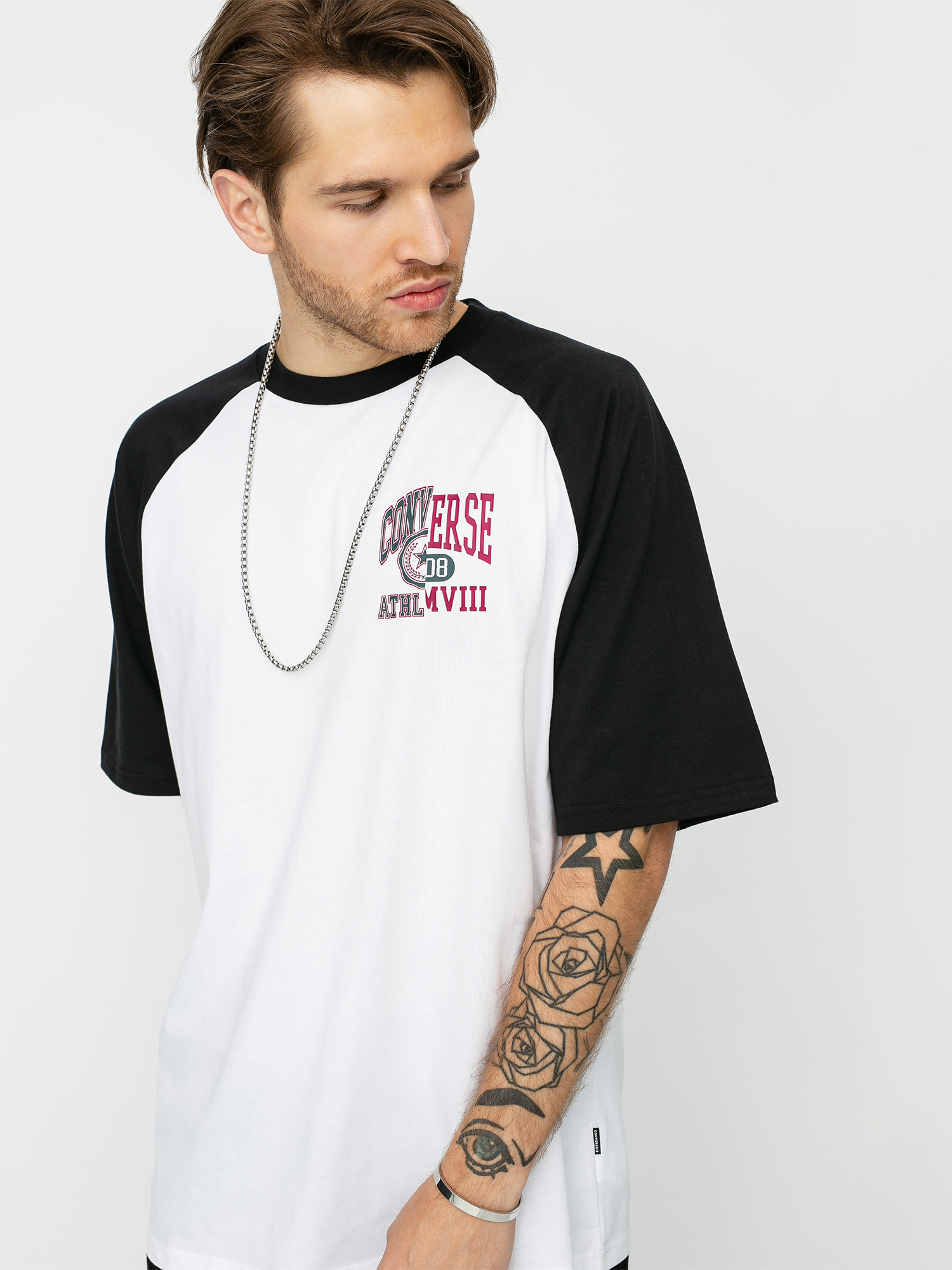 converse raglan t shirt