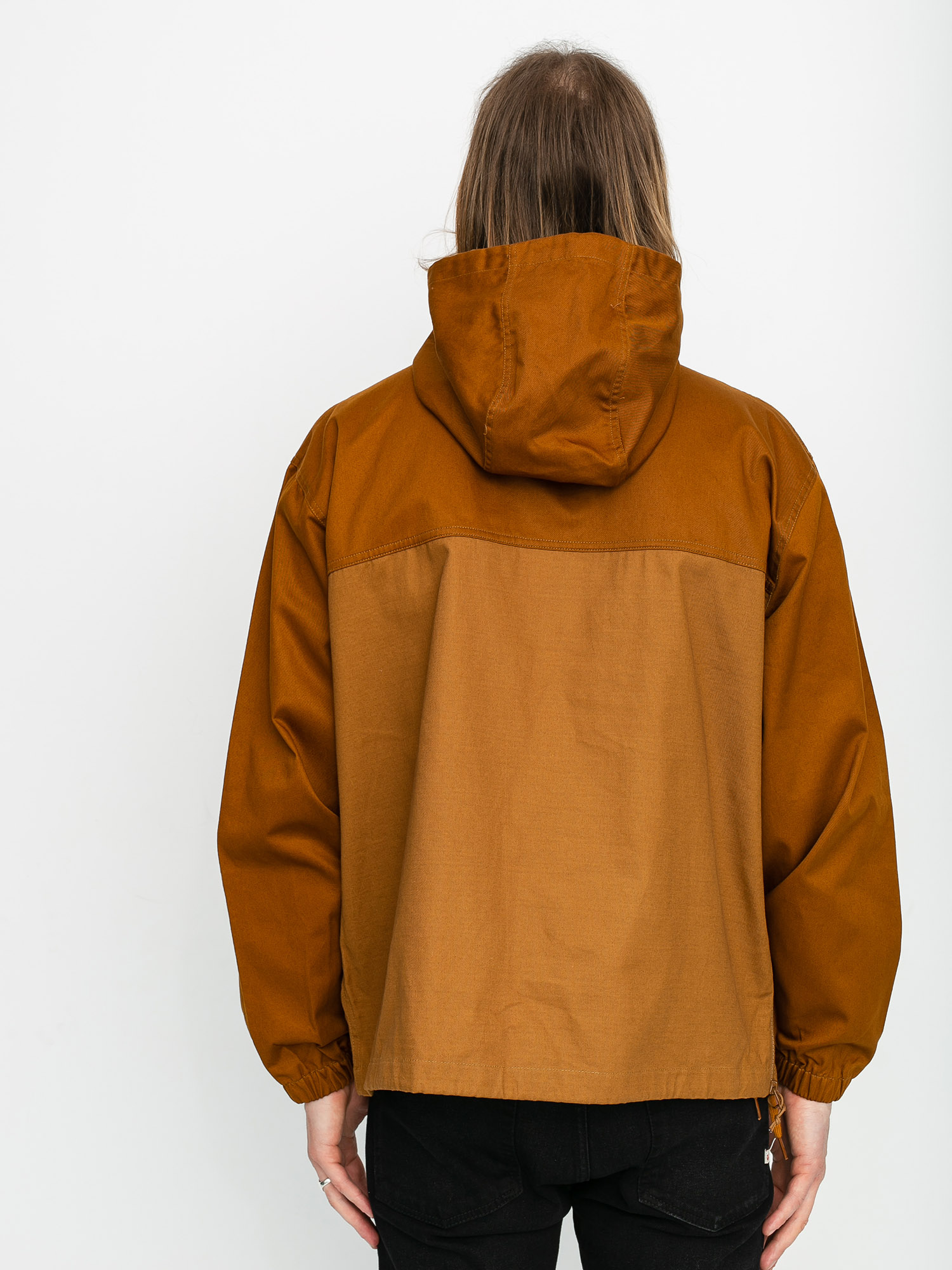 Brixton Breton Anorak Jacket (copper)