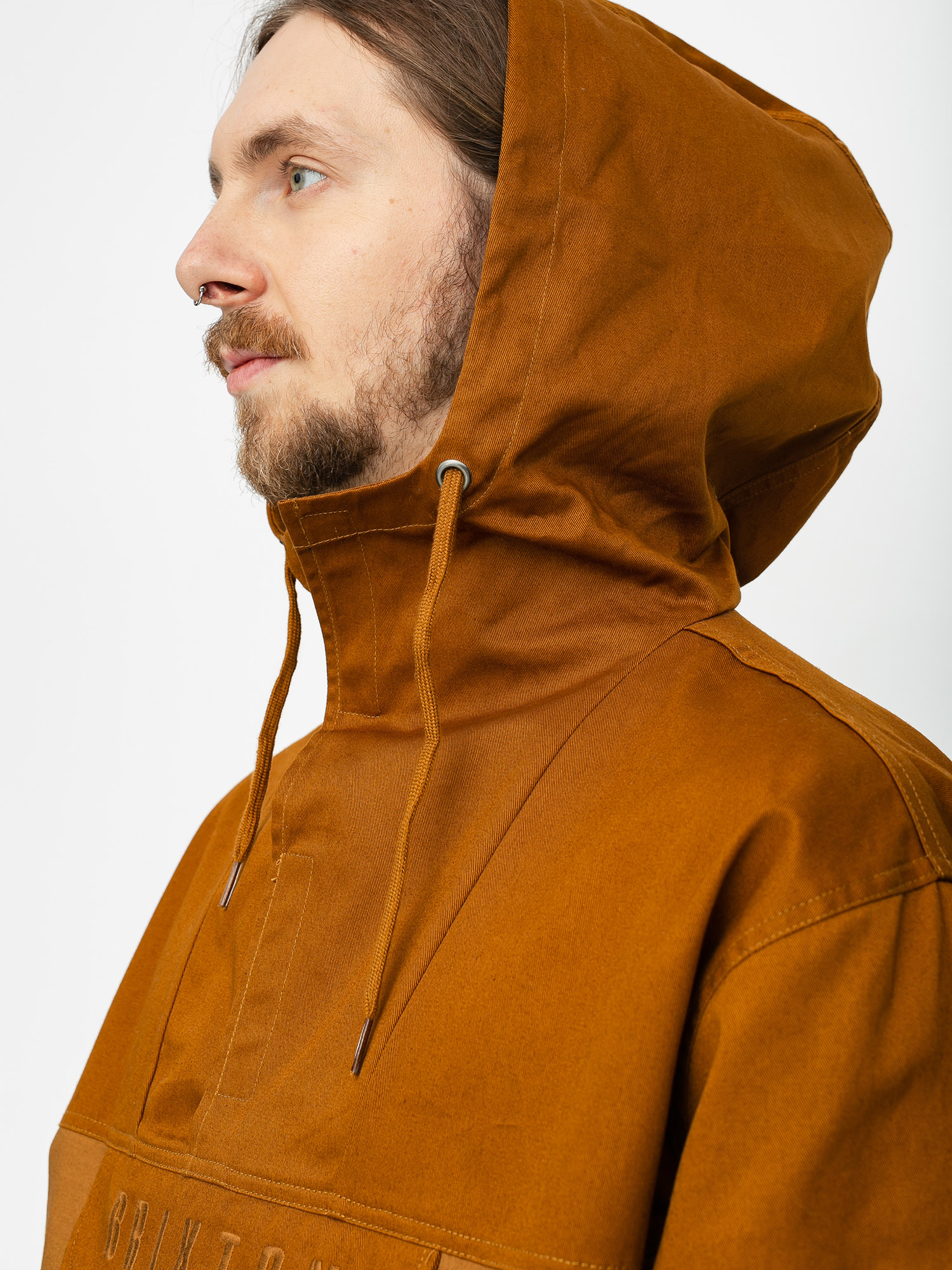 Brixton Breton Anorak Jacket (copper)