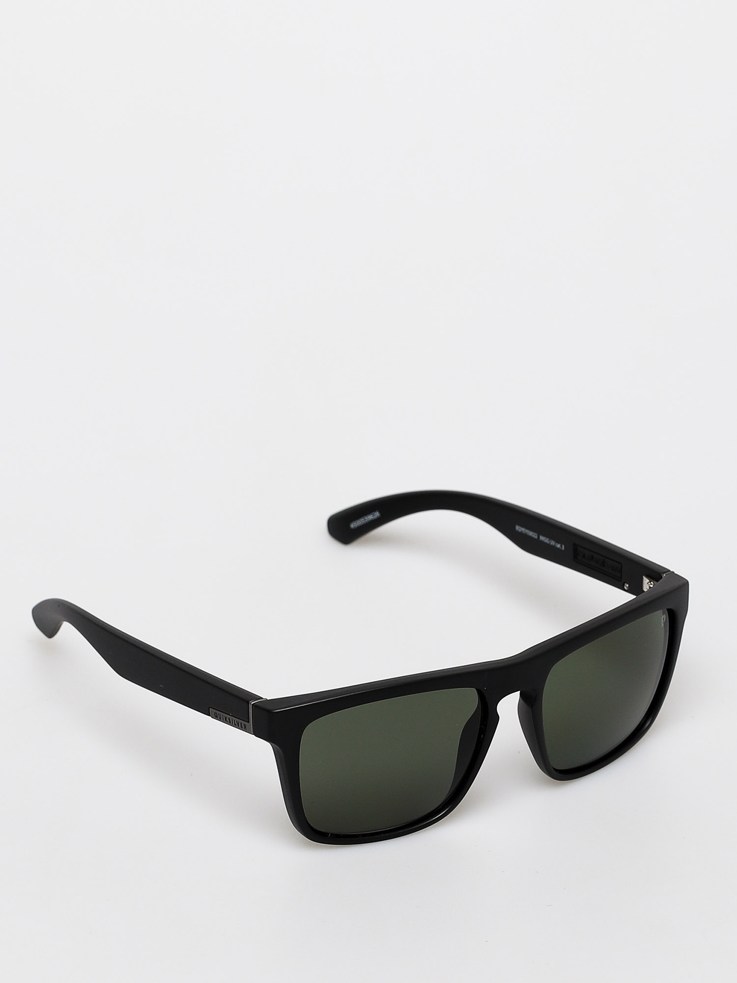 Quiksilver The Ferris Polarized Sunglasses (matte black/green po)