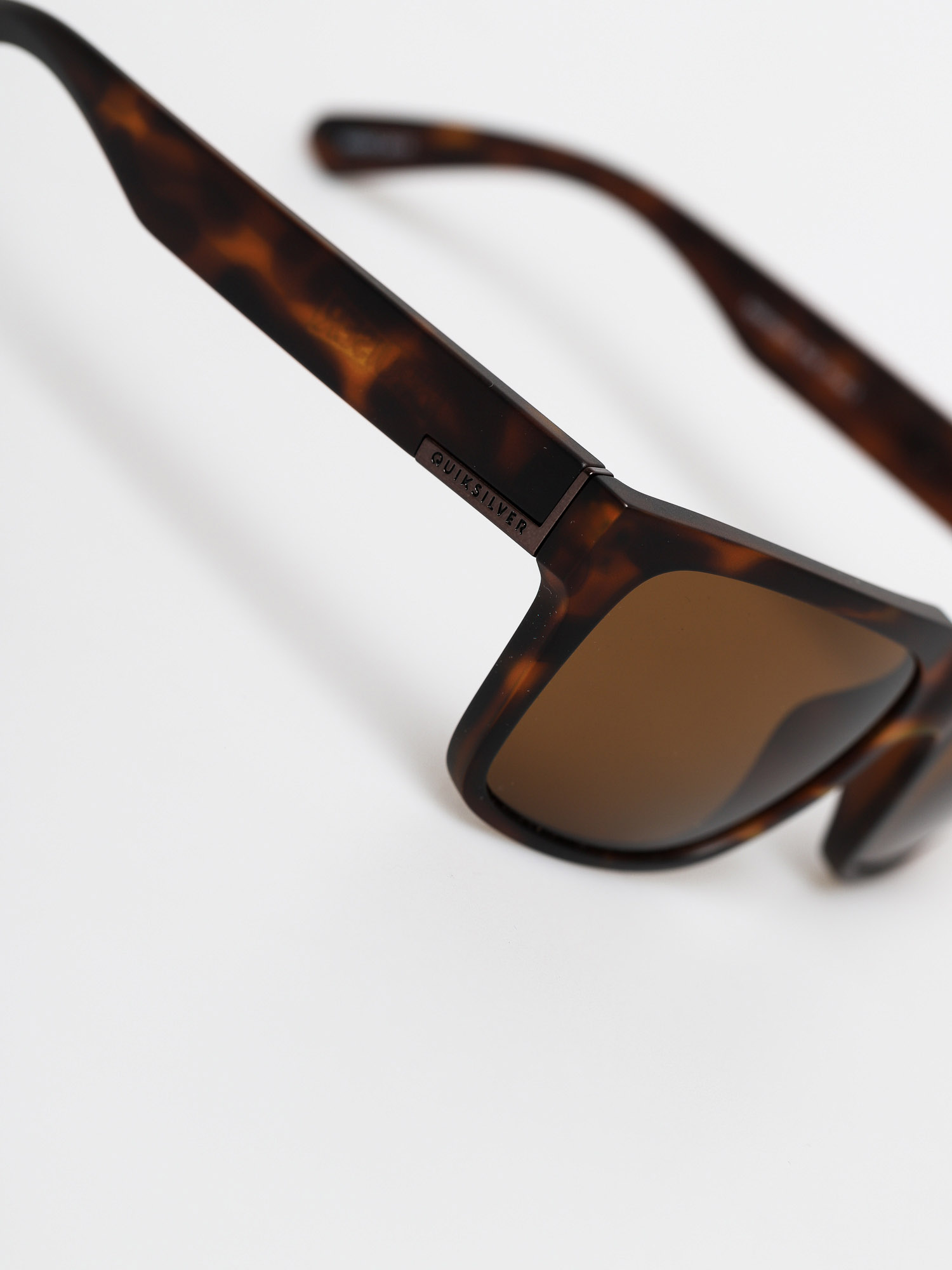 Quiksilver Bruiser Polarized Sunglasses (matte tor/bro po)