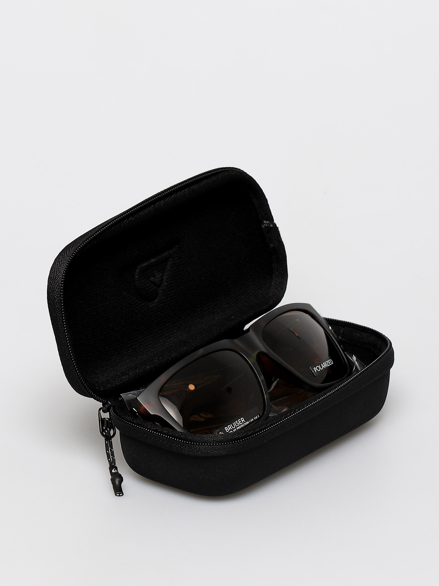 Quiksilver Bruiser Polarized Sunglasses (matte tor/bro po)
