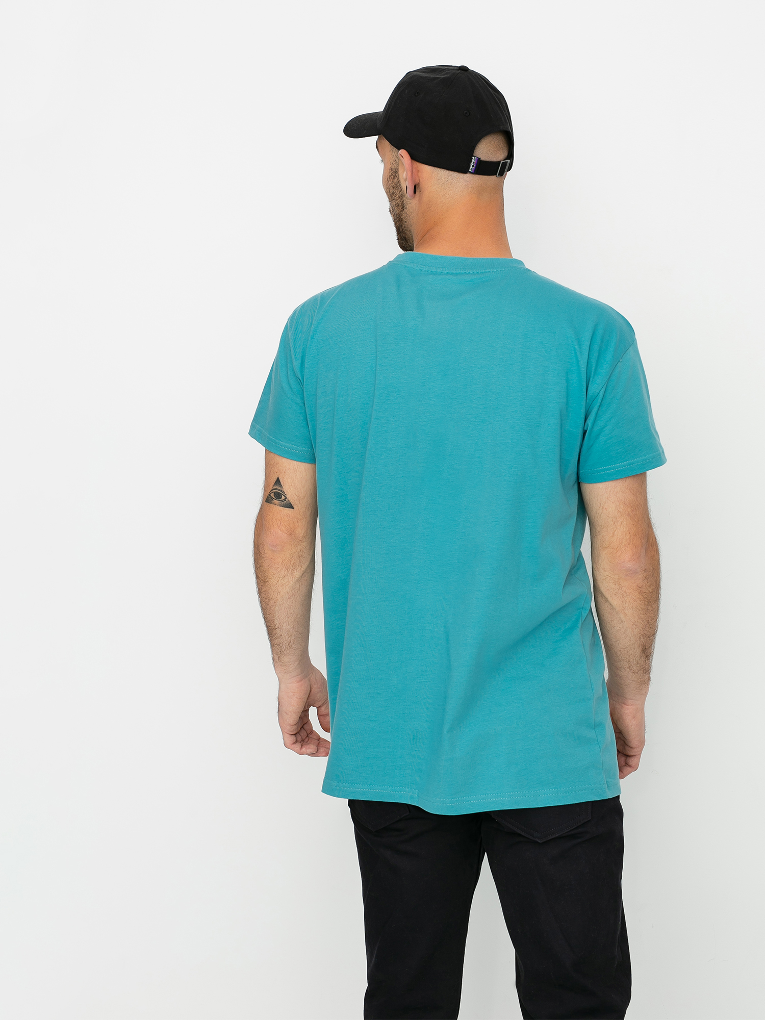 Magenta Peace T-shirt (blue)