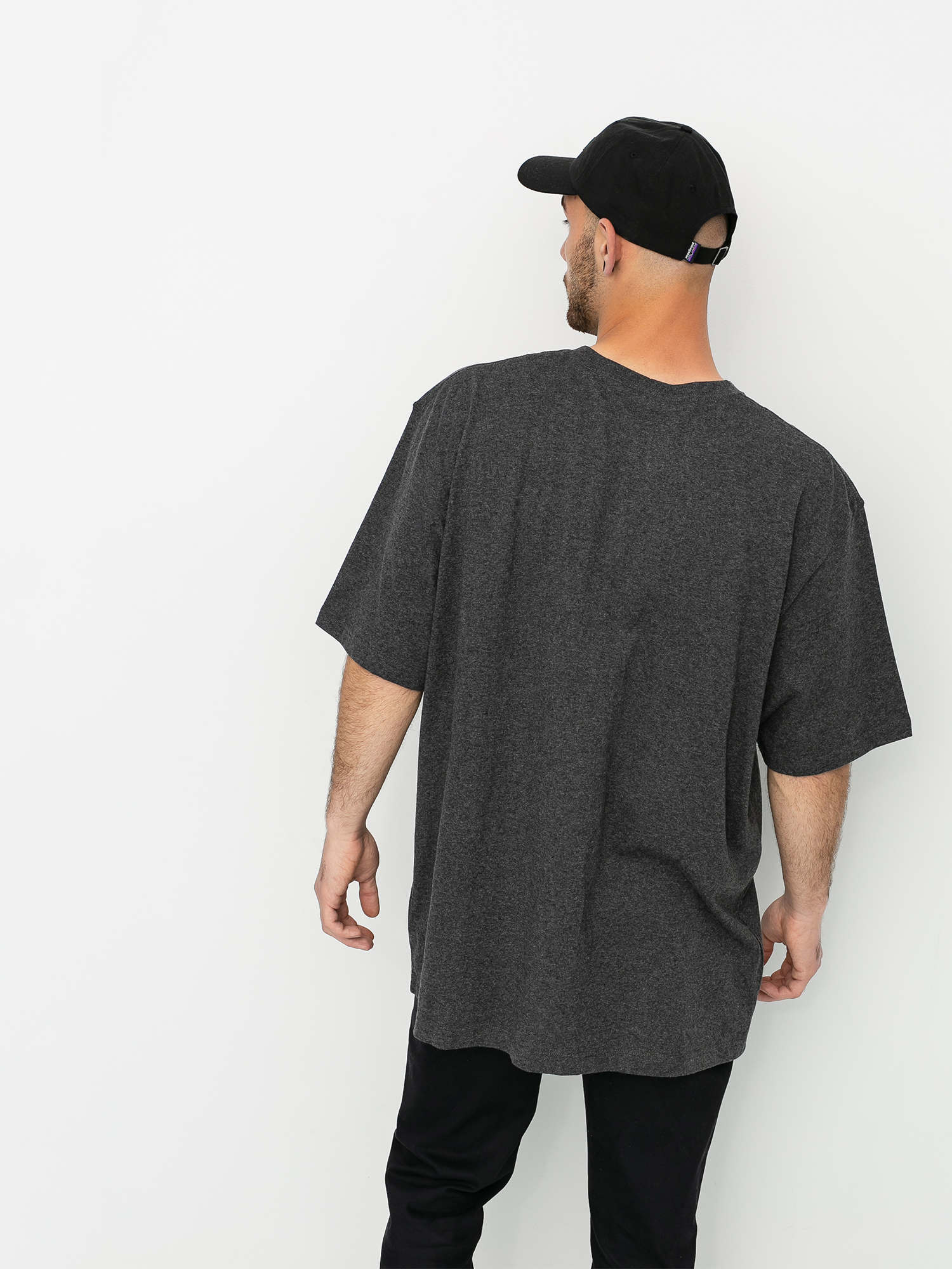 Grizzly Griptape X Carhartt Stamp Work Pocket T-shirt (heather charcoal)