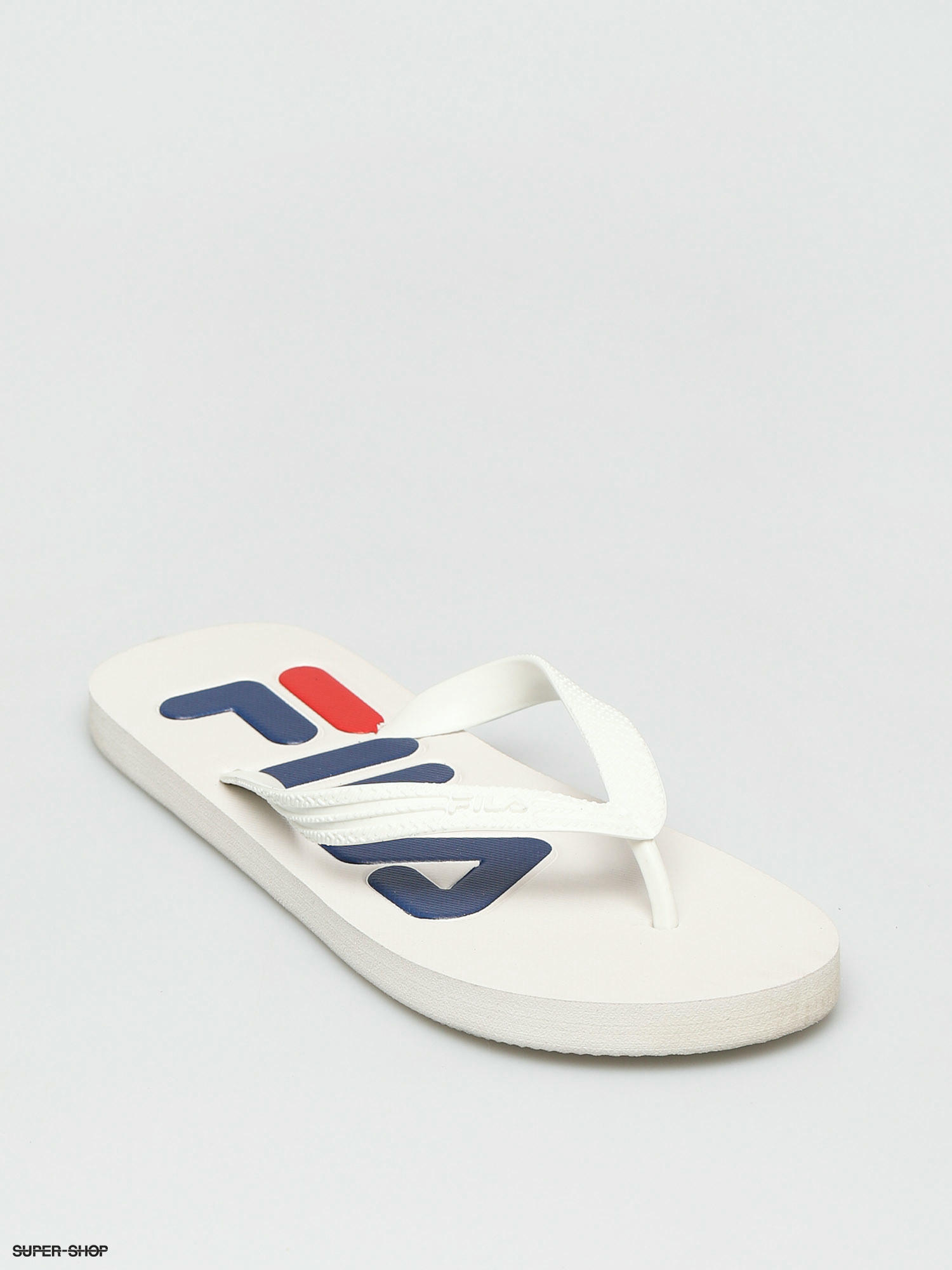 White fila flip clearance flops