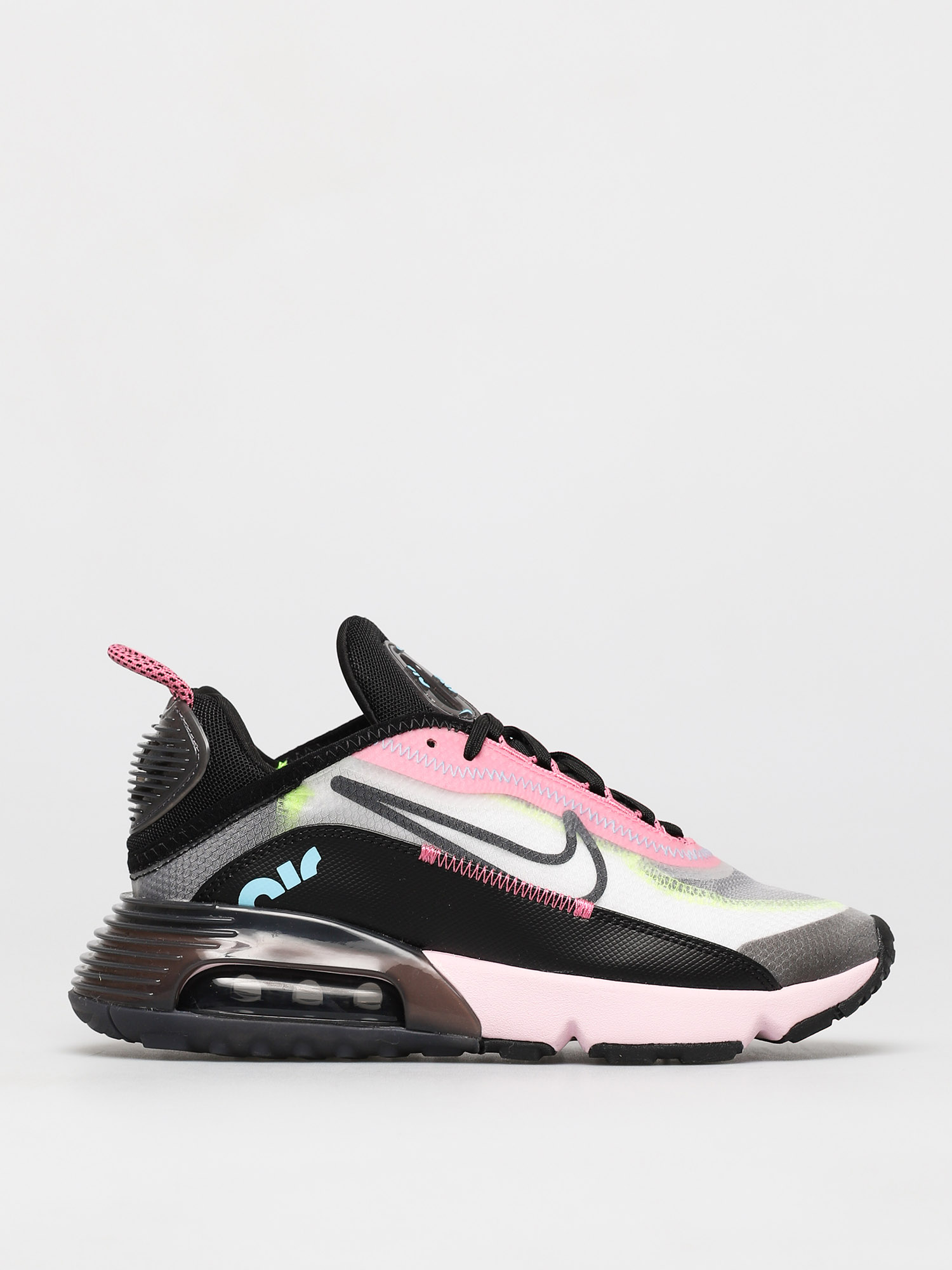 nike air max 2090 white black pink foam