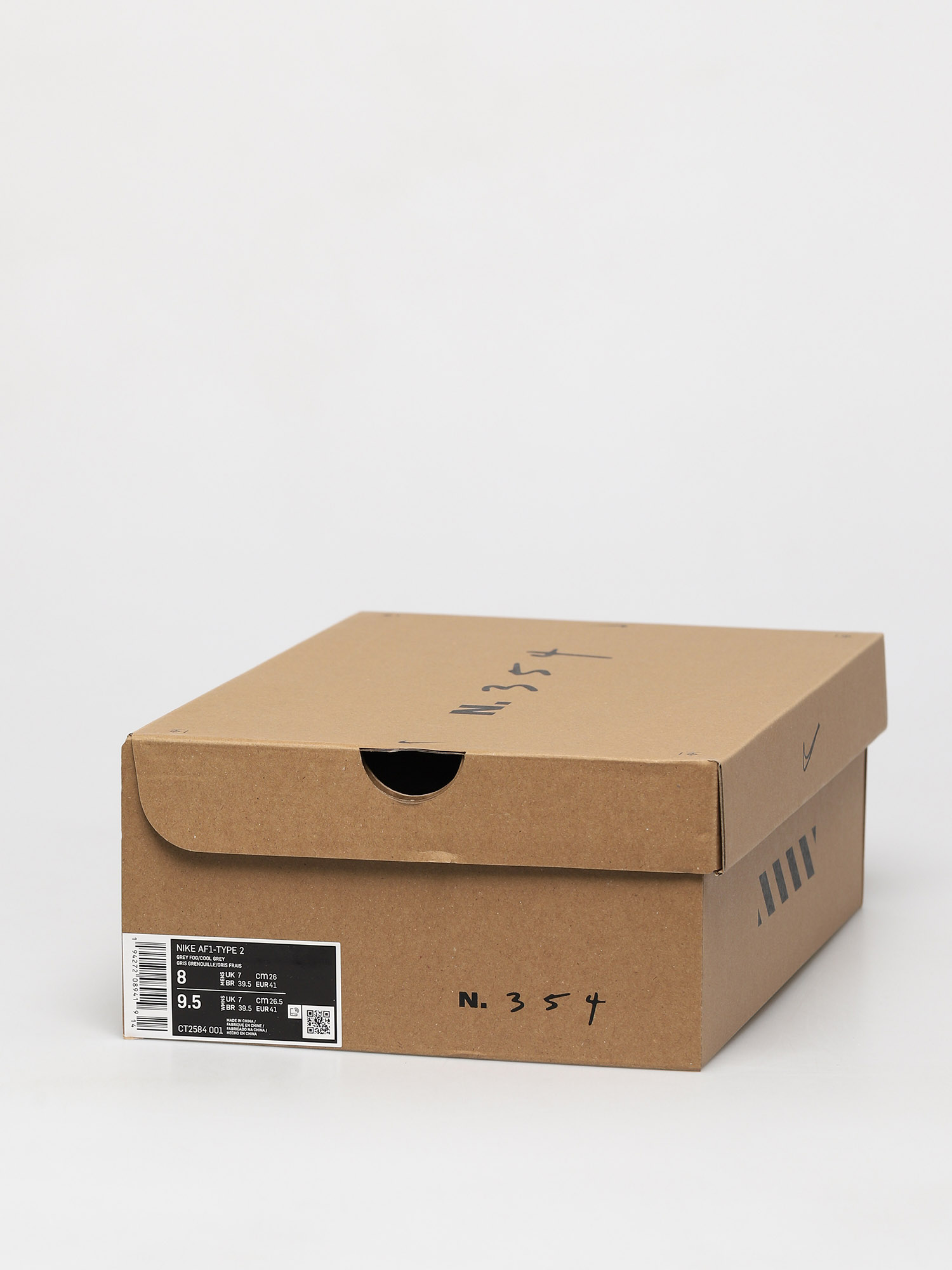 Nike Air Force 1 Type 2 Shoes (grey fog/cool grey)