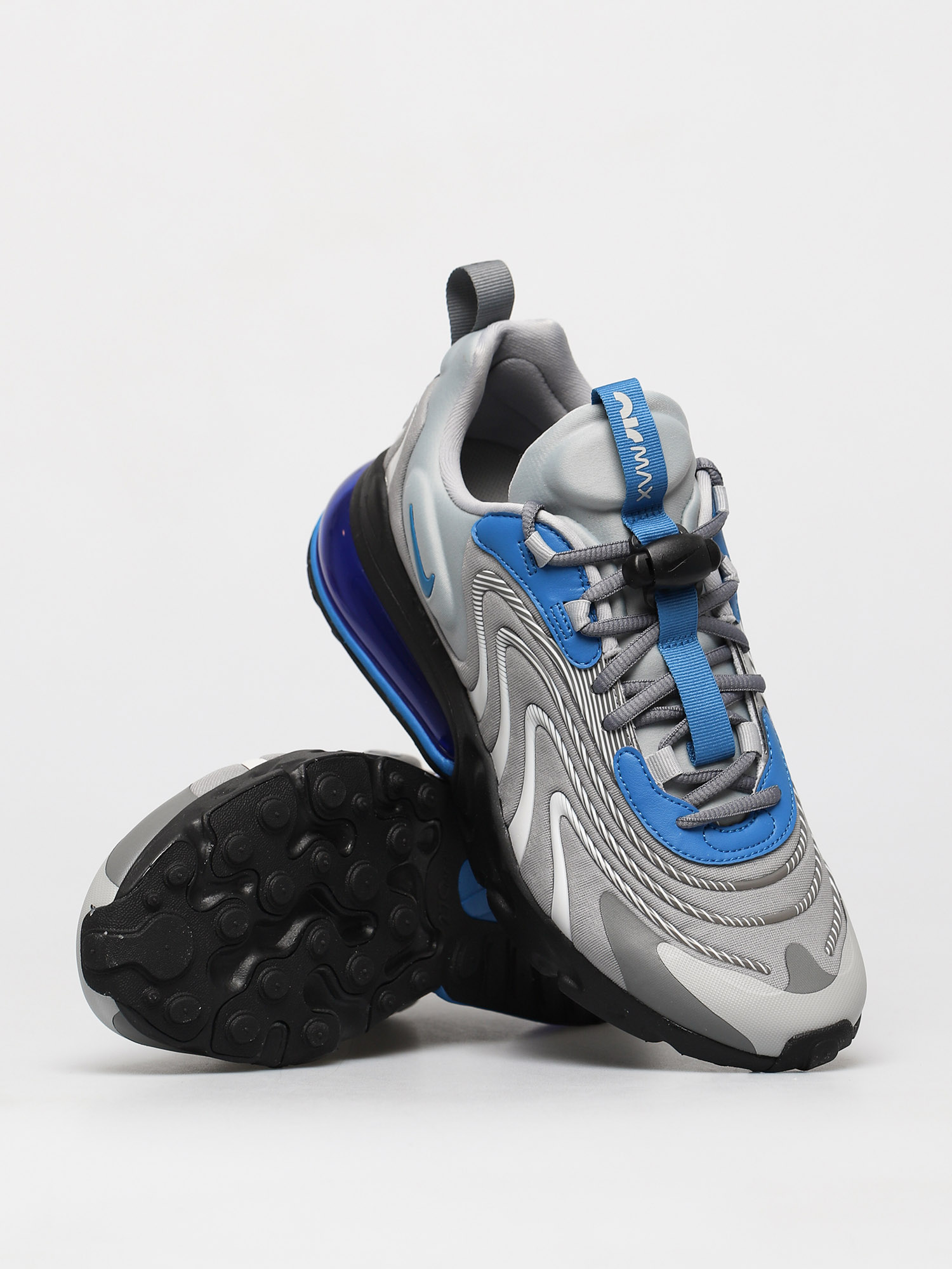 Nike Air Max 270 React Eng Schuhe (lt smoke grey/battle blue smoke grey)