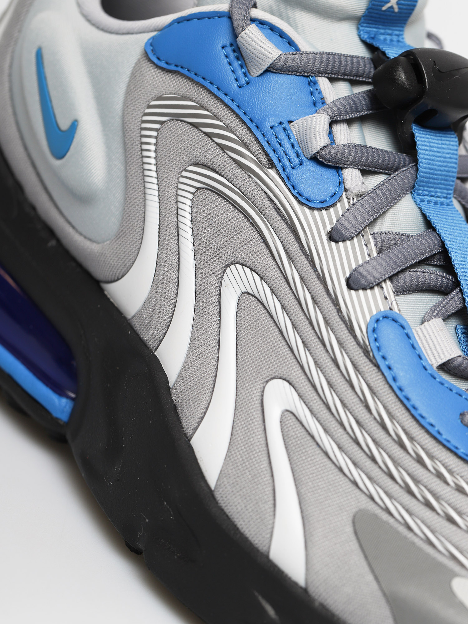 Nike Air Max 270 React Eng Schuhe (lt smoke grey/battle blue smoke grey)