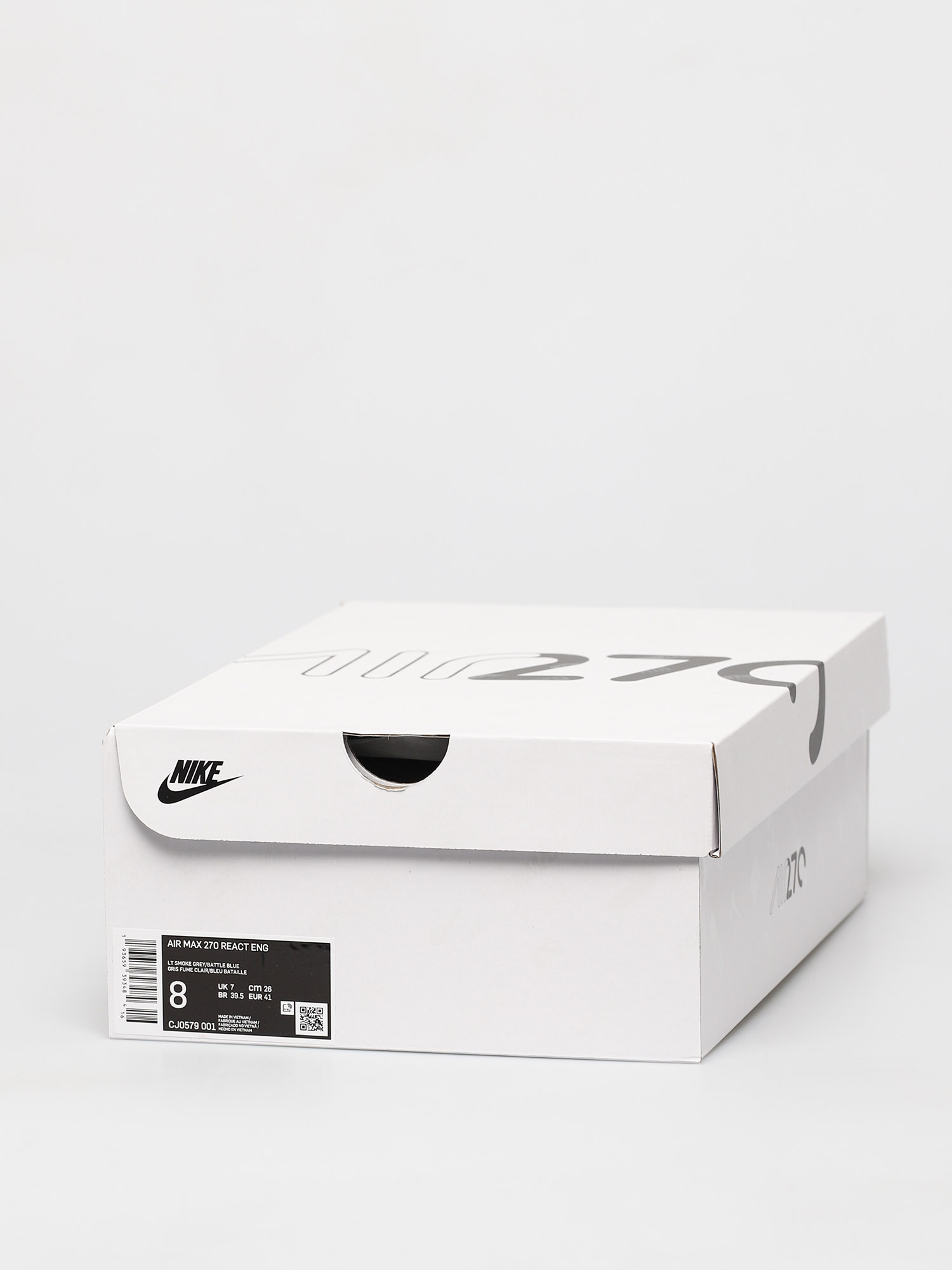 Nike Air Max 270 React Eng Schuhe (lt smoke grey/battle blue smoke grey)