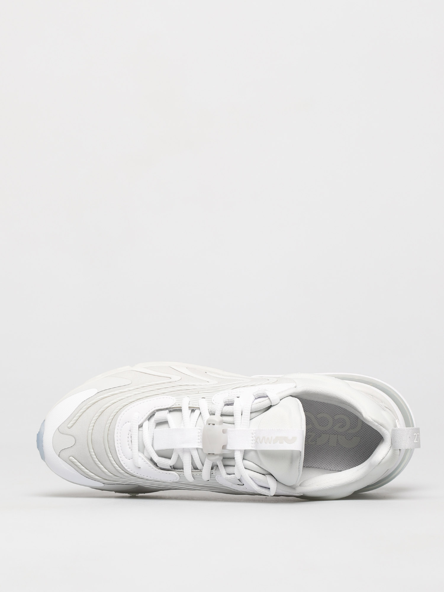 nike junior air max 270 trainer platinum tint / white / black