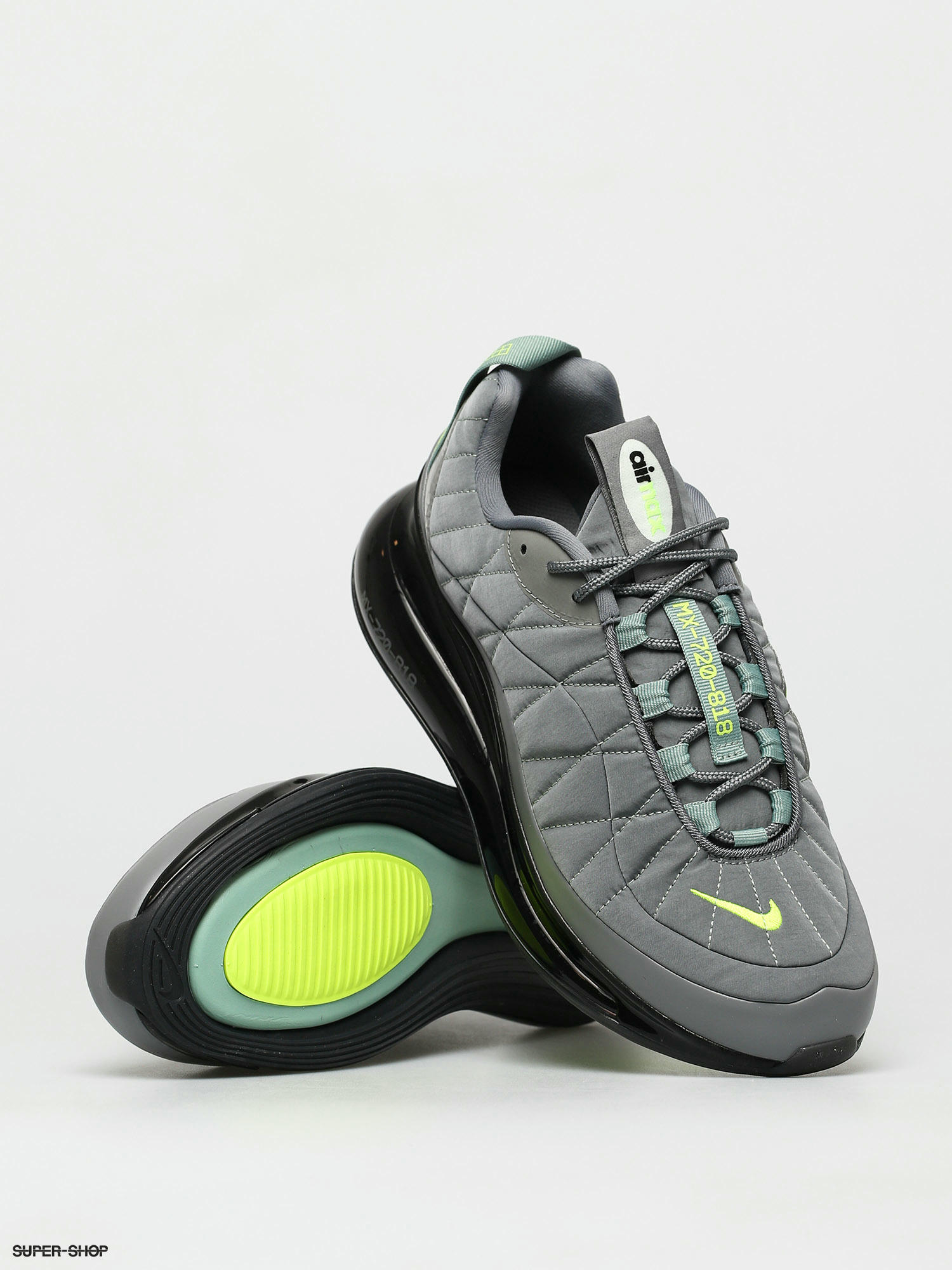 Nike Mx 720 818 Shoes (smoke grey/smoke grey black volt)