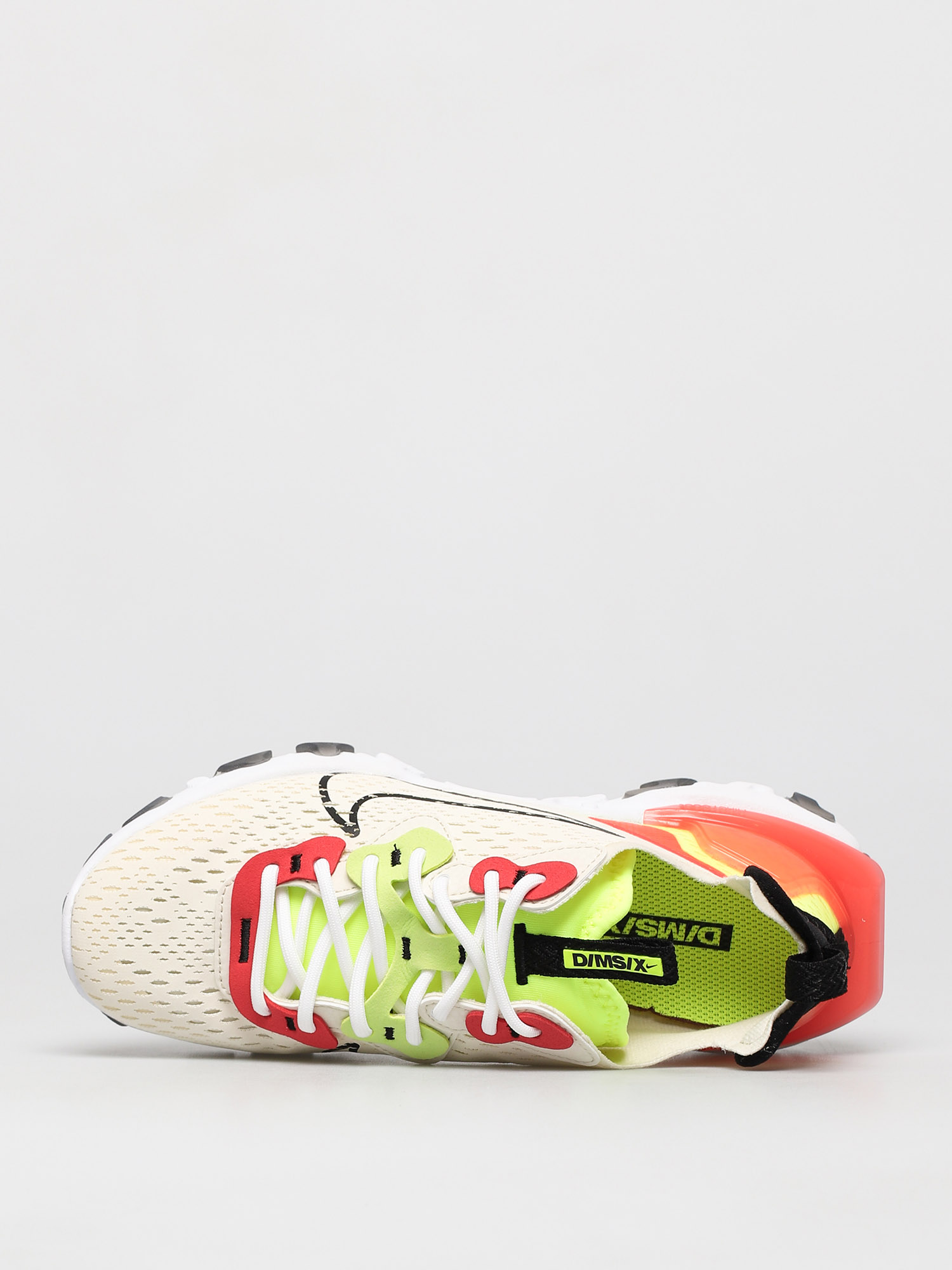 Nike React Vision Shoes Wmn (pale ivory/black volt laser crimson)