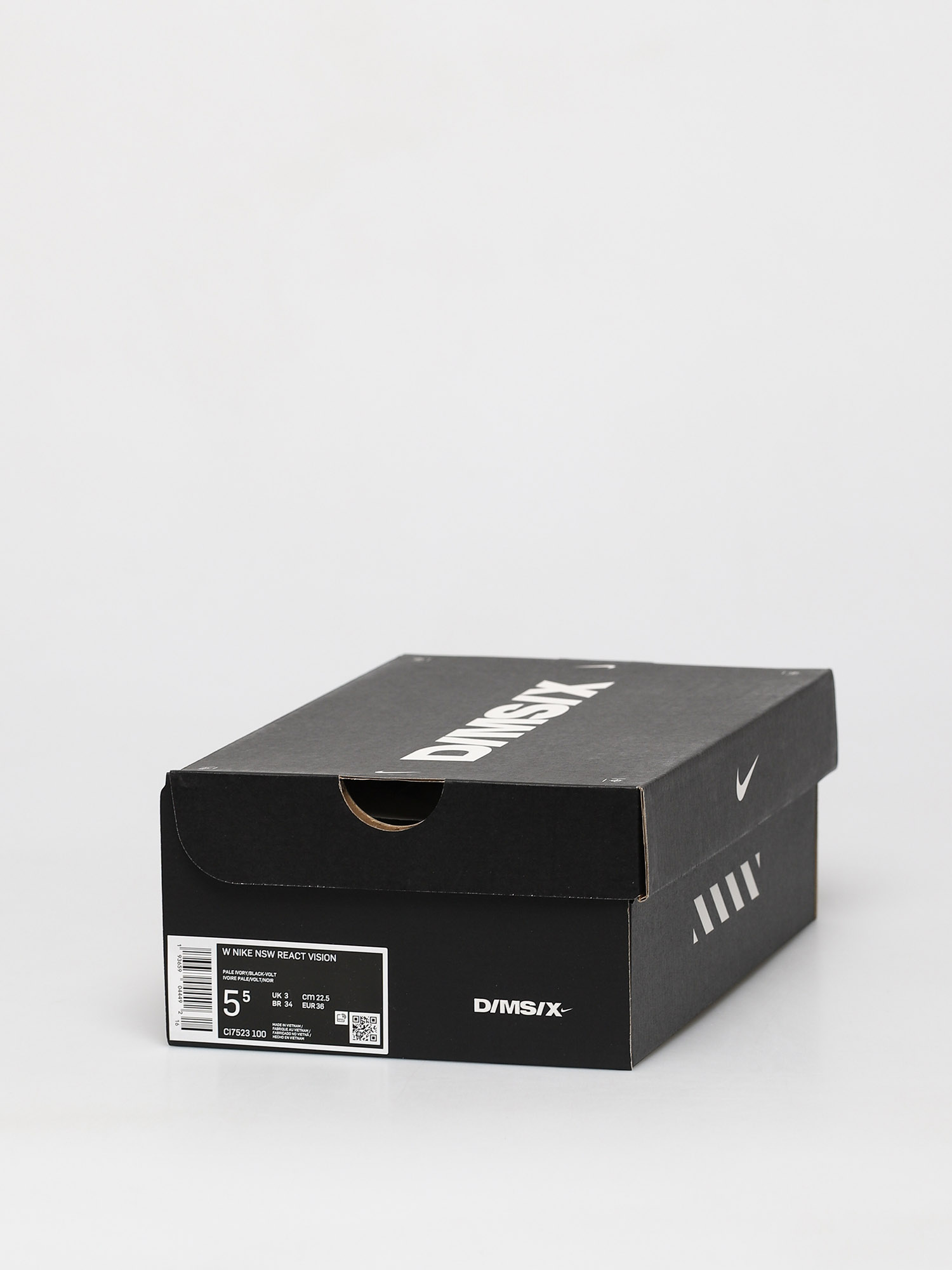 Nike React Vision Shoes Wmn (pale ivory/black volt laser crimson)