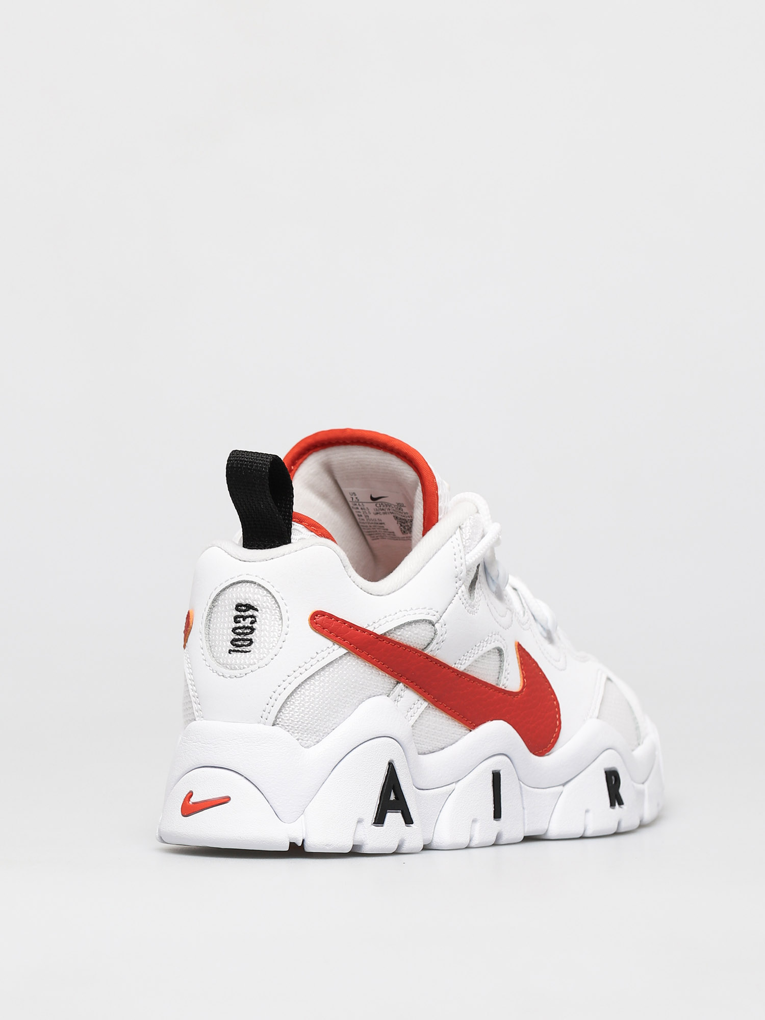 Nike Air Barrage Low Schuhe (white/team orange/black/black)