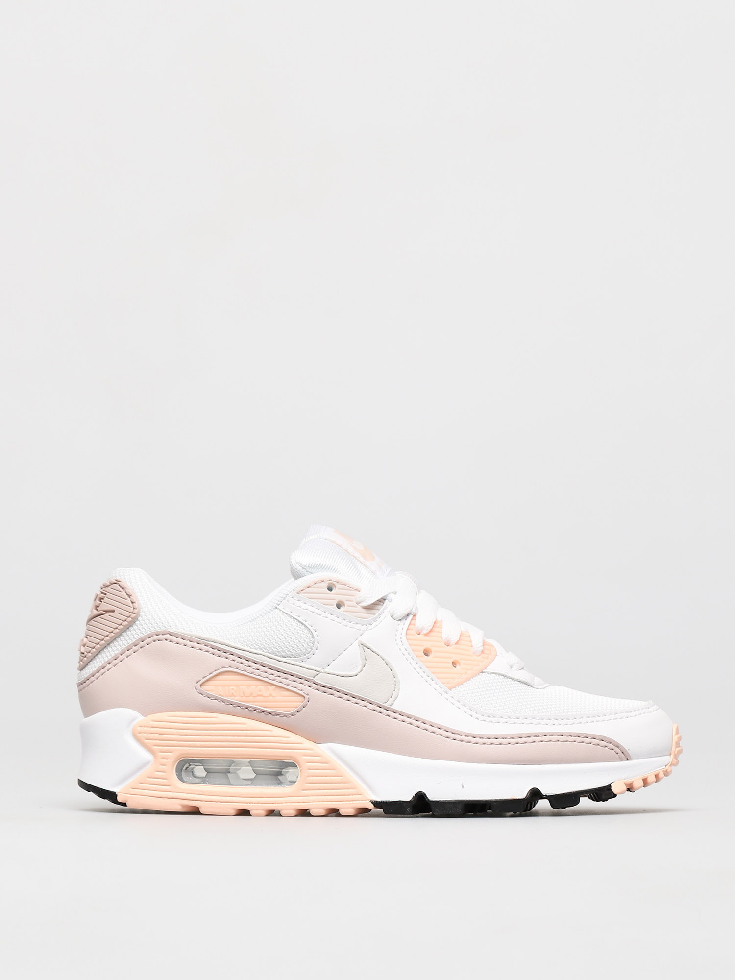 Air max 90 hotsell white and rose gold