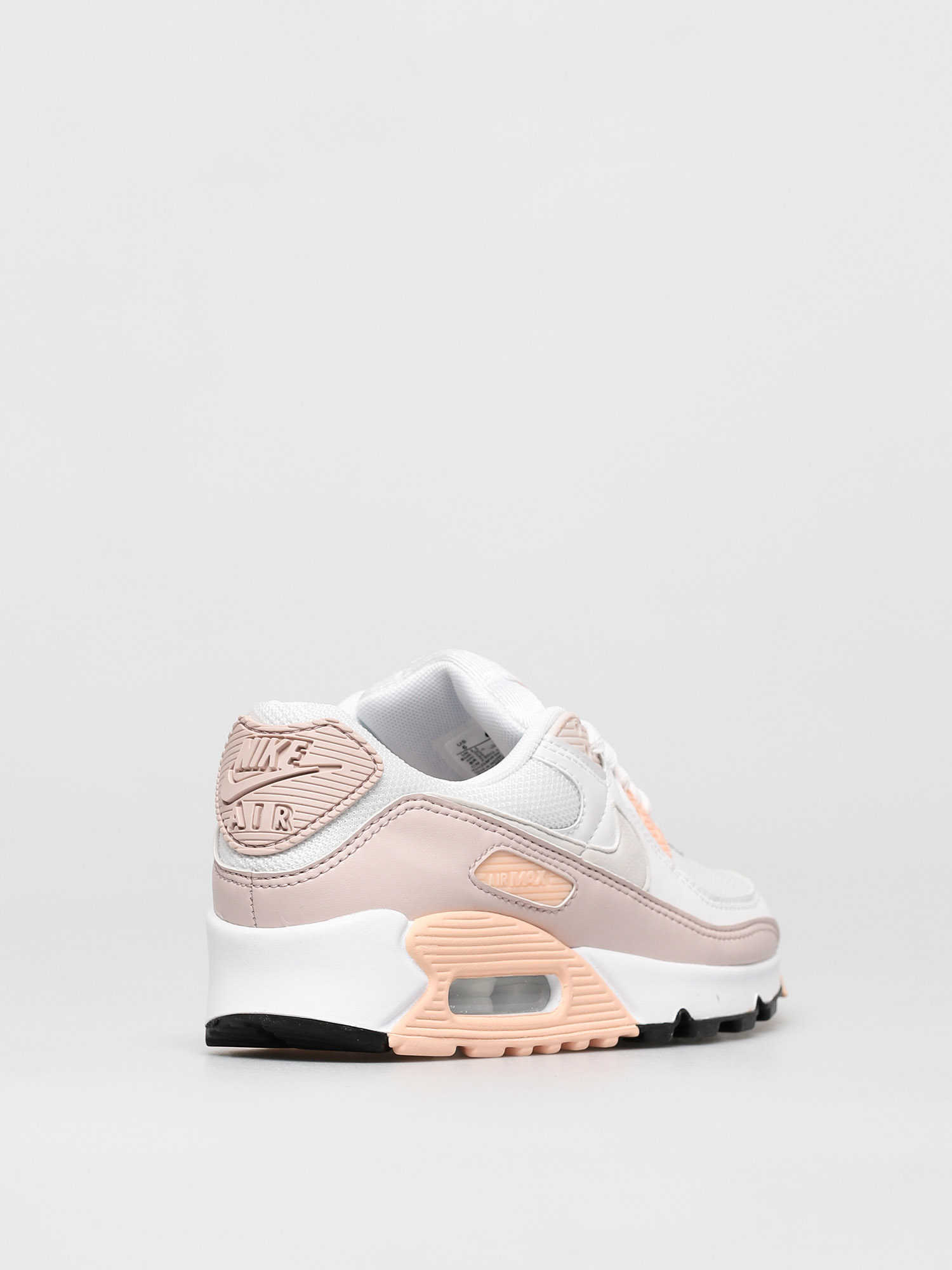 Nike Air Max 90 Shoes Wmn (white/platinum tint barely rose)