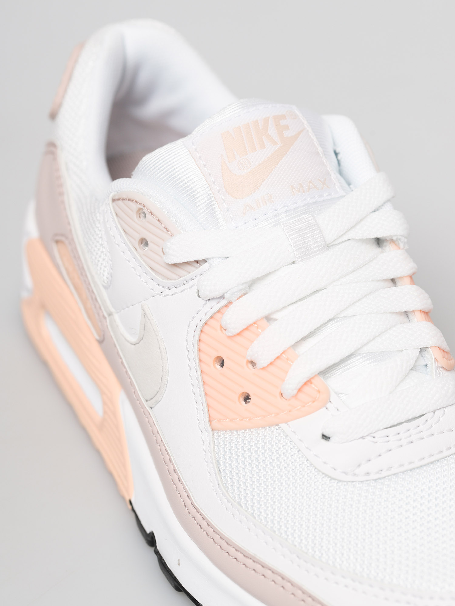 Nike Air Max 90 Shoes Wmn (white/platinum tint barely rose)