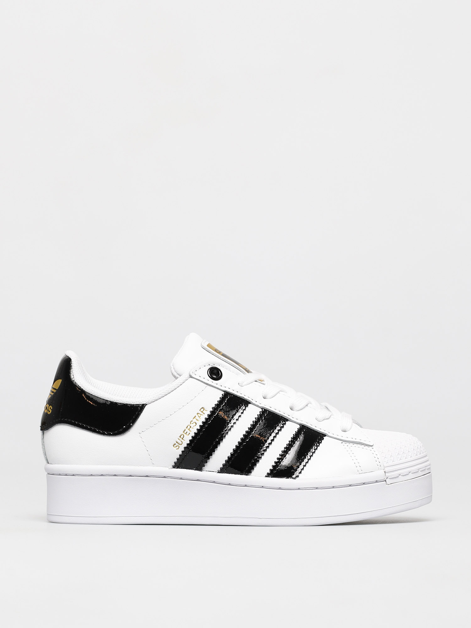 adidas Originals Superstar Bold Shoes Wmn (ftwwht/cblack/goldmt)