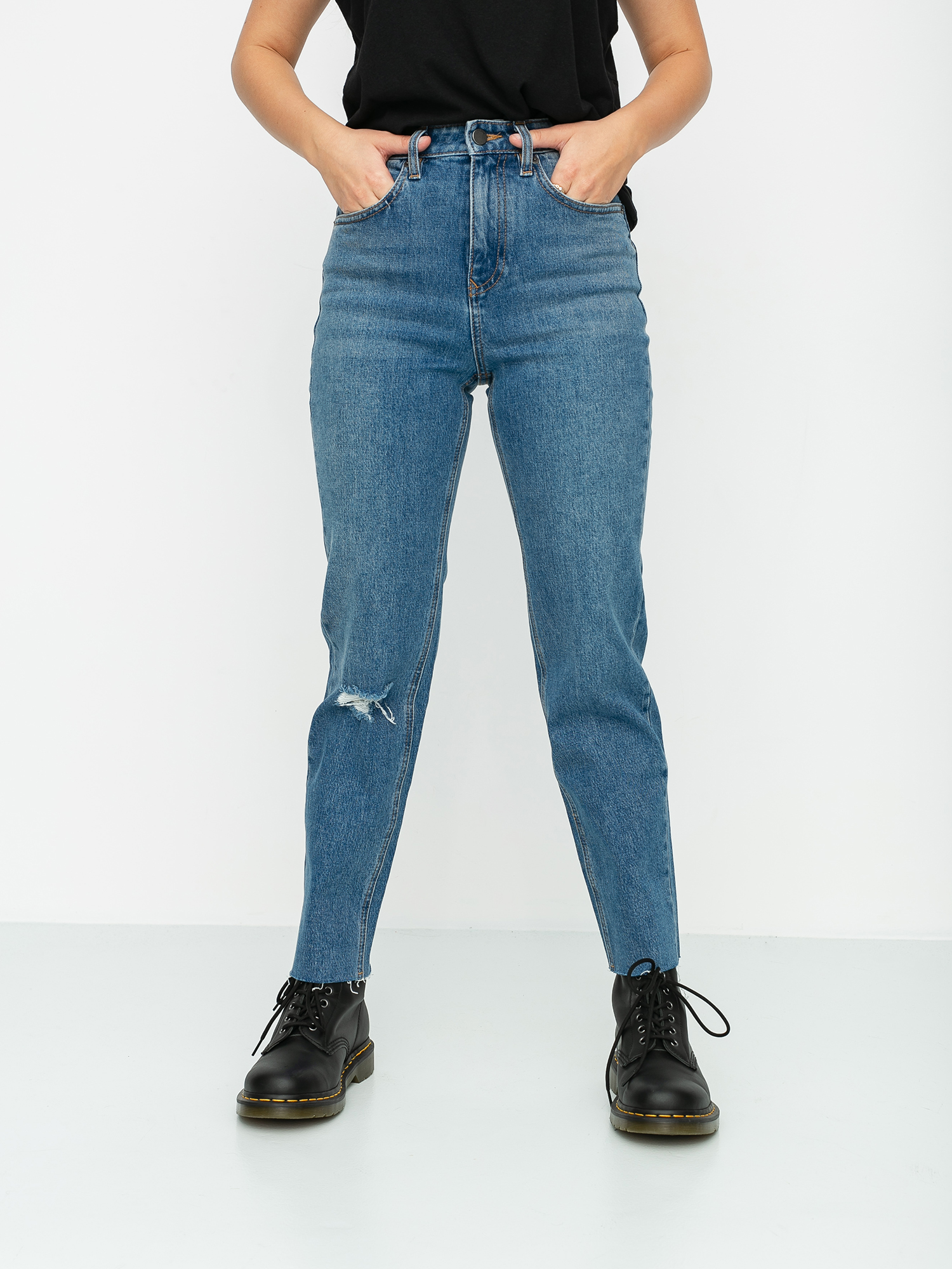 Volcom Stoned Straight Pants Wmn (standard issue blue)