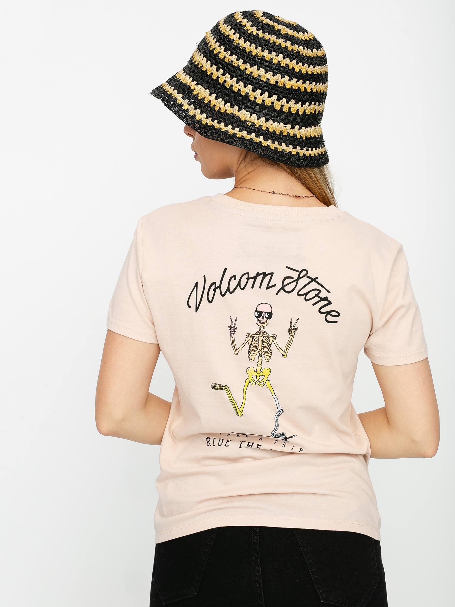 Volcom Stoked On Stone T-shirt Wmn (hazey pink)