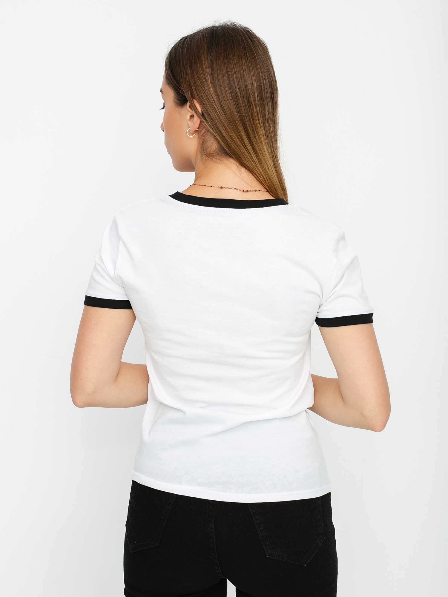 Volcom Go Faster Ringer T-shirt Wmn (white)