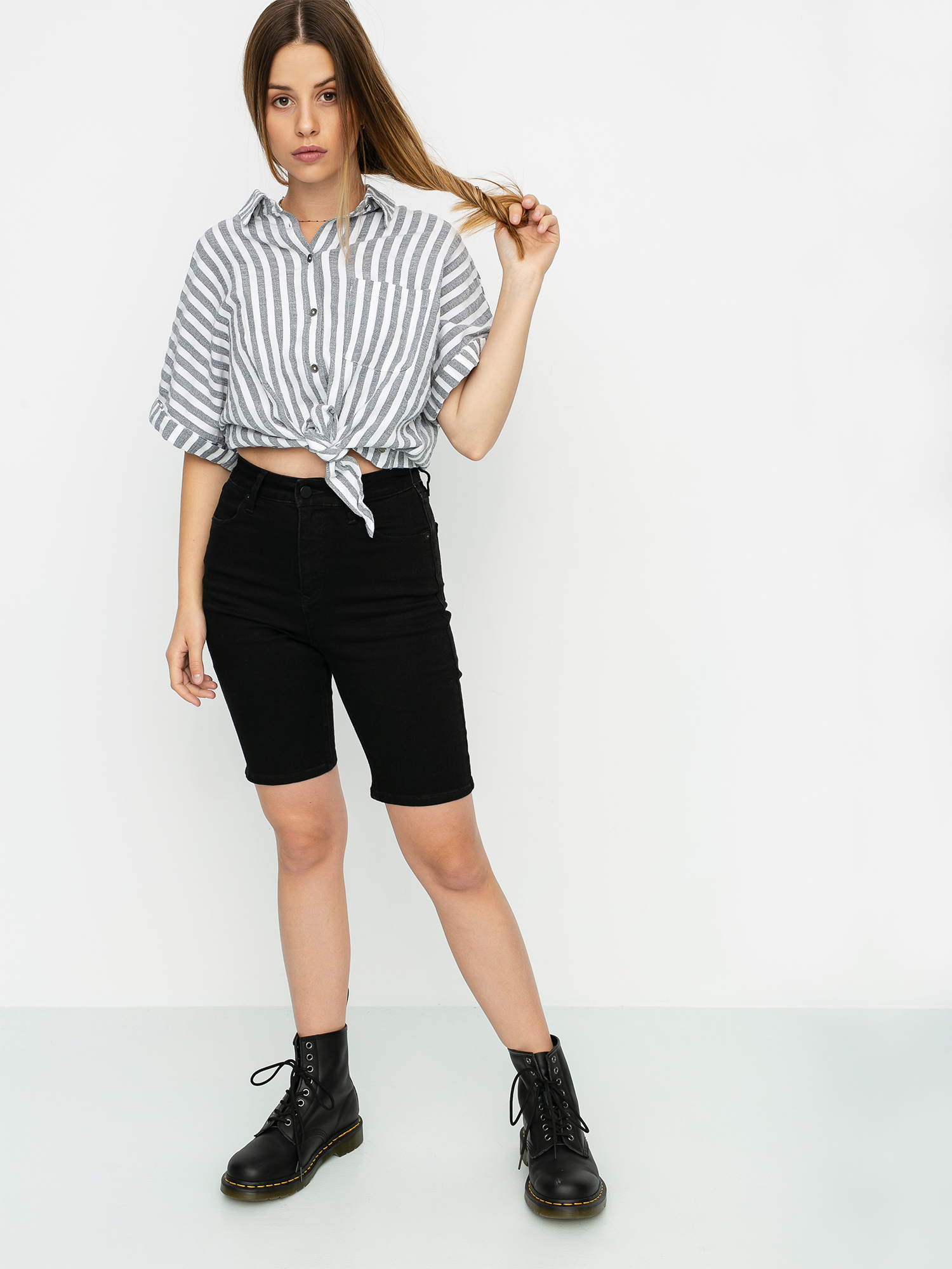 Roxy Full Time Dream Hemd Wmn (mood indigo lagos stripes)