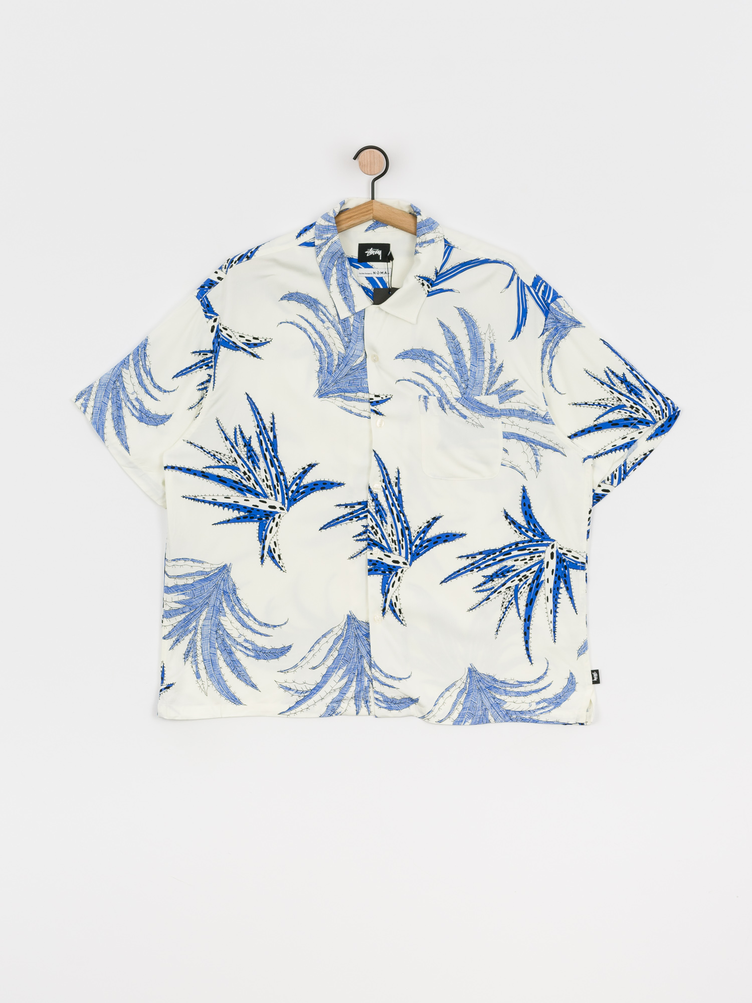 Stussy Cactus Rayon Shirt (white)