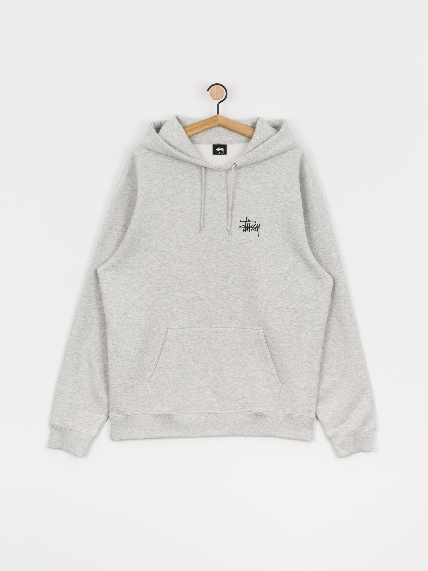 Stussy Basic HD Hoody (ash heather)