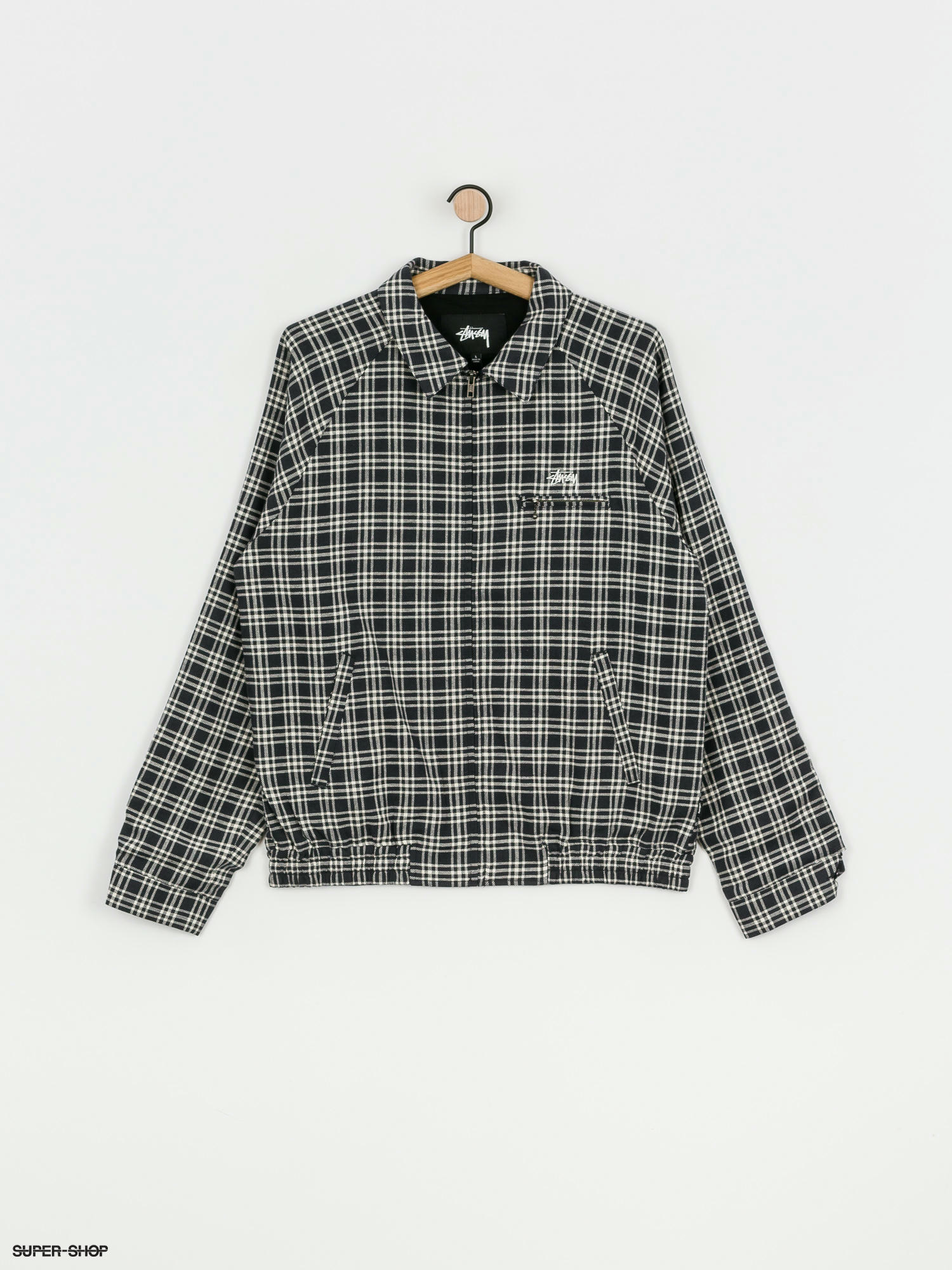 STUSSY Plaid Fill Jacket Mサイズ 独特の素材 - dcsh.xoc.uam.mx