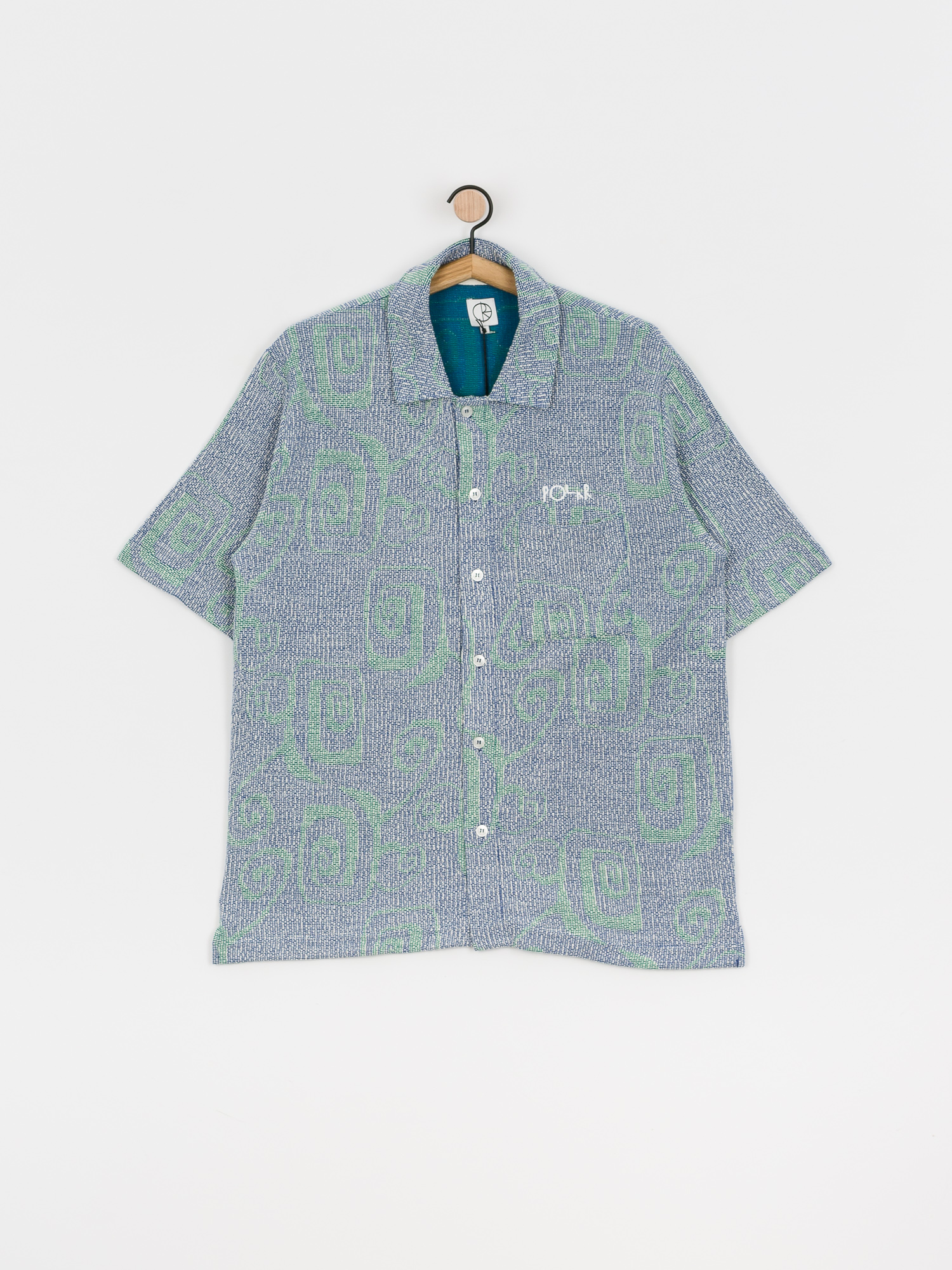 Polar Skate Patterned Shirt (blue)