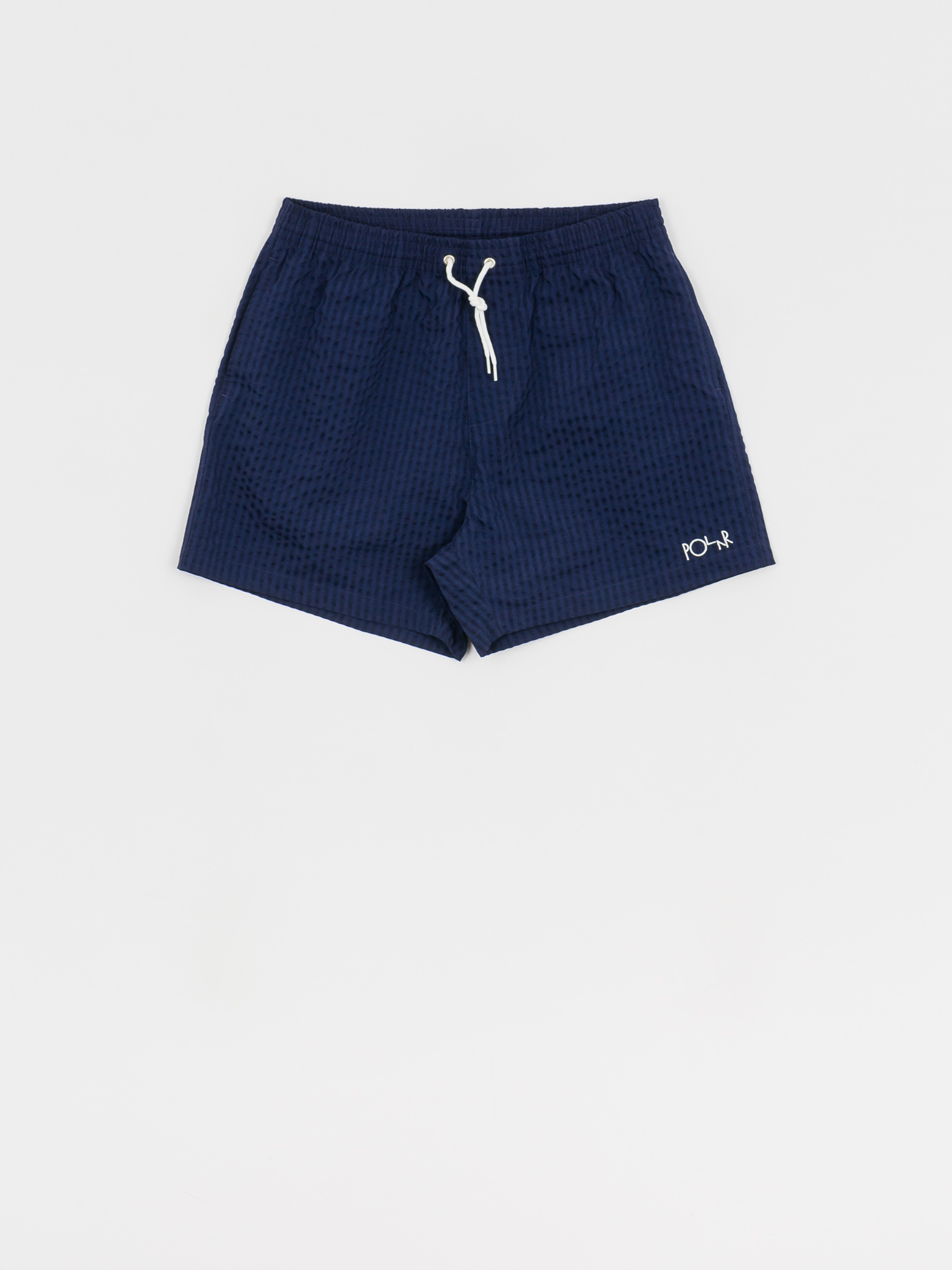 Polar Skate Seersucker Swim Shorts (blue)