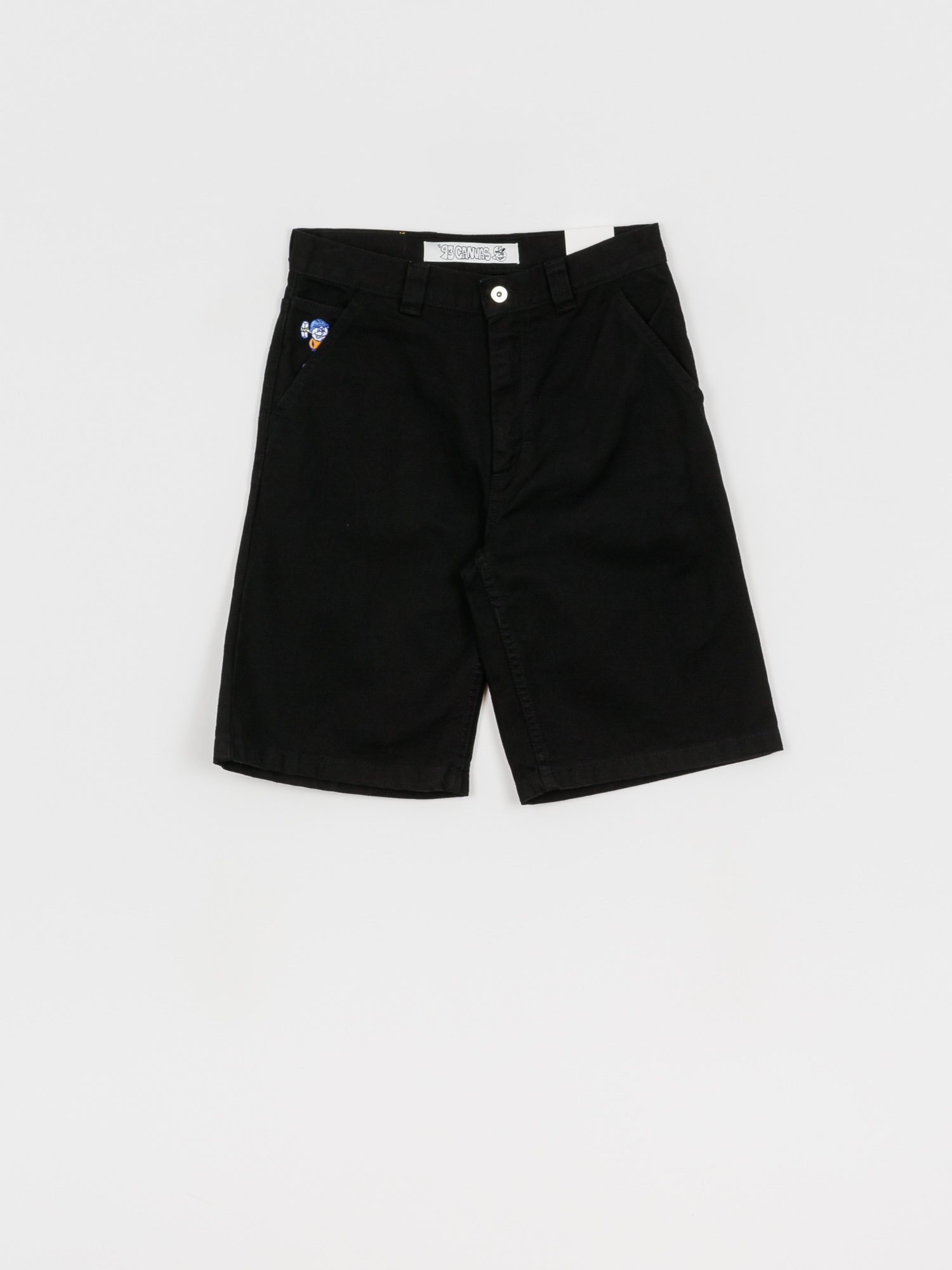 Polar Skate 93 Canvas Shorts (black)