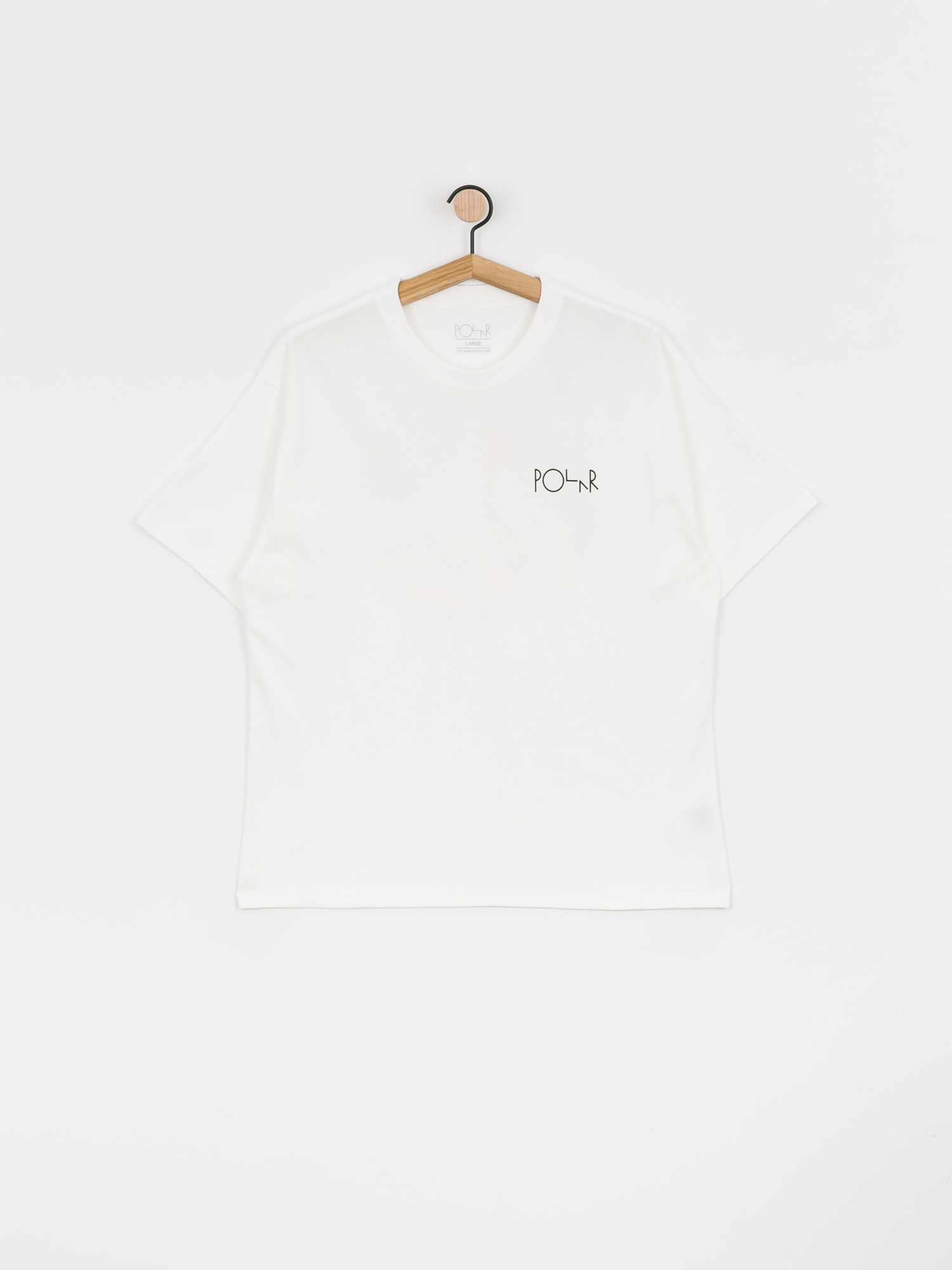 Polar Skate Memory Palace Fill Logo T-Shirt (white)