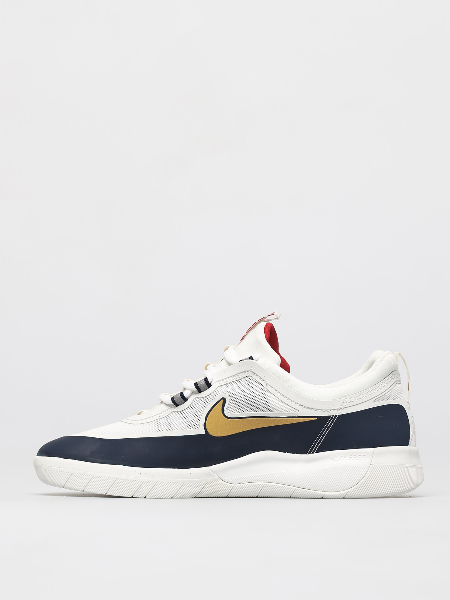 Nike SB Nyjah Free 2 0 Schuhe (obsidian/club gold white obsidian)