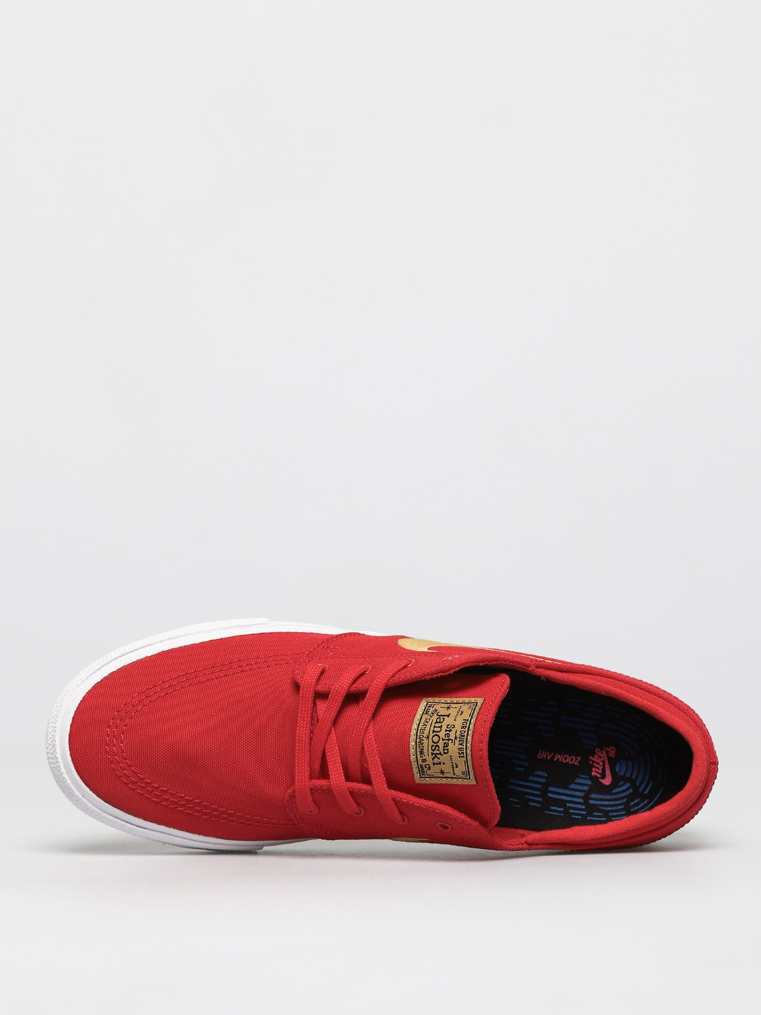 Nike SB Zoom Janoski Canvas Rm Shoes (university red/club gold university red)