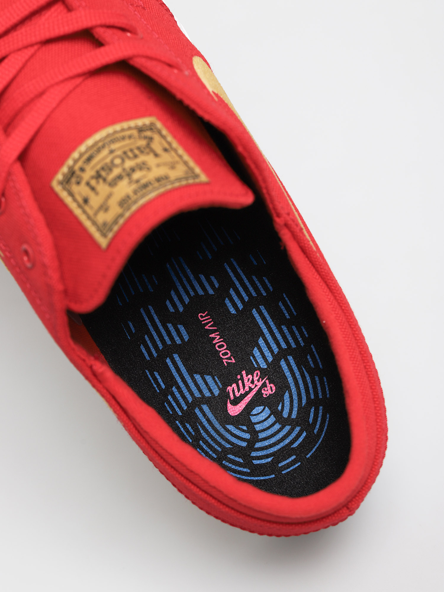 Nike SB Zoom Janoski Canvas Rm Shoes (university red/club gold university red)