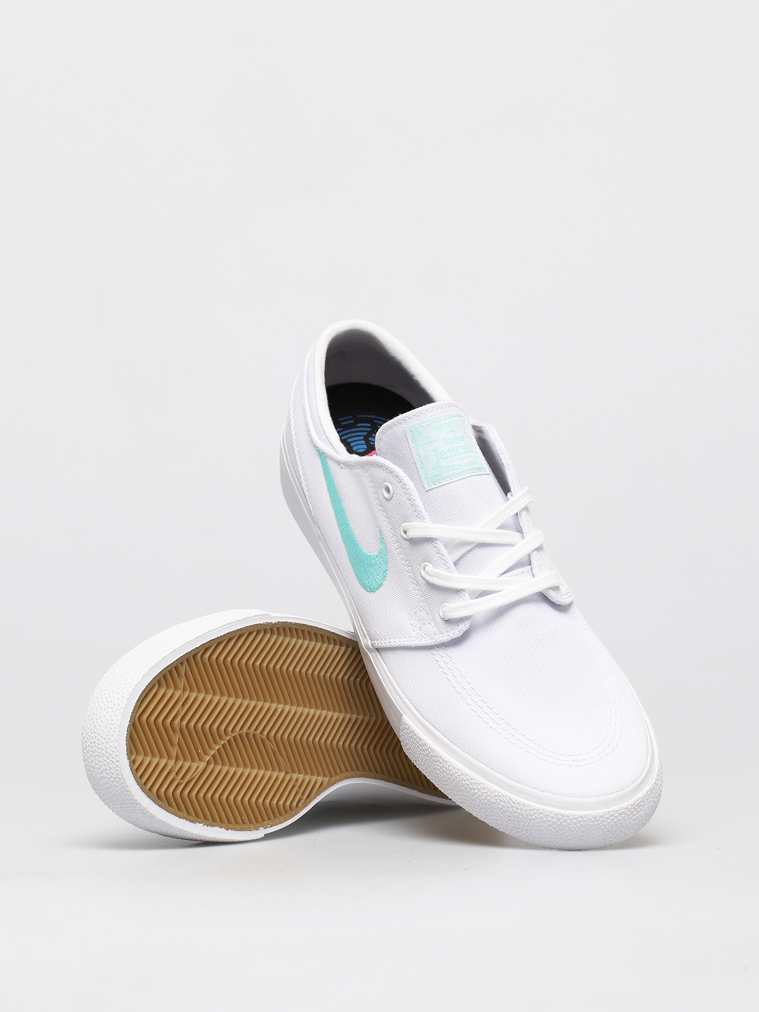 Nike SB Zoom Janoski Canvas Rm Schuhe Weiß (white/tropical twist