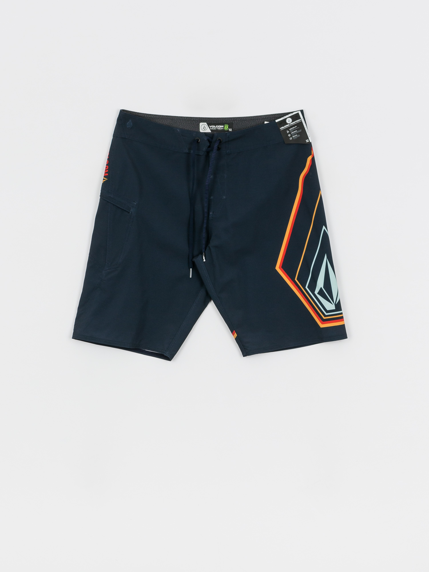 Volcom Lido Stone Mod 21 Boardshorts (nvy)